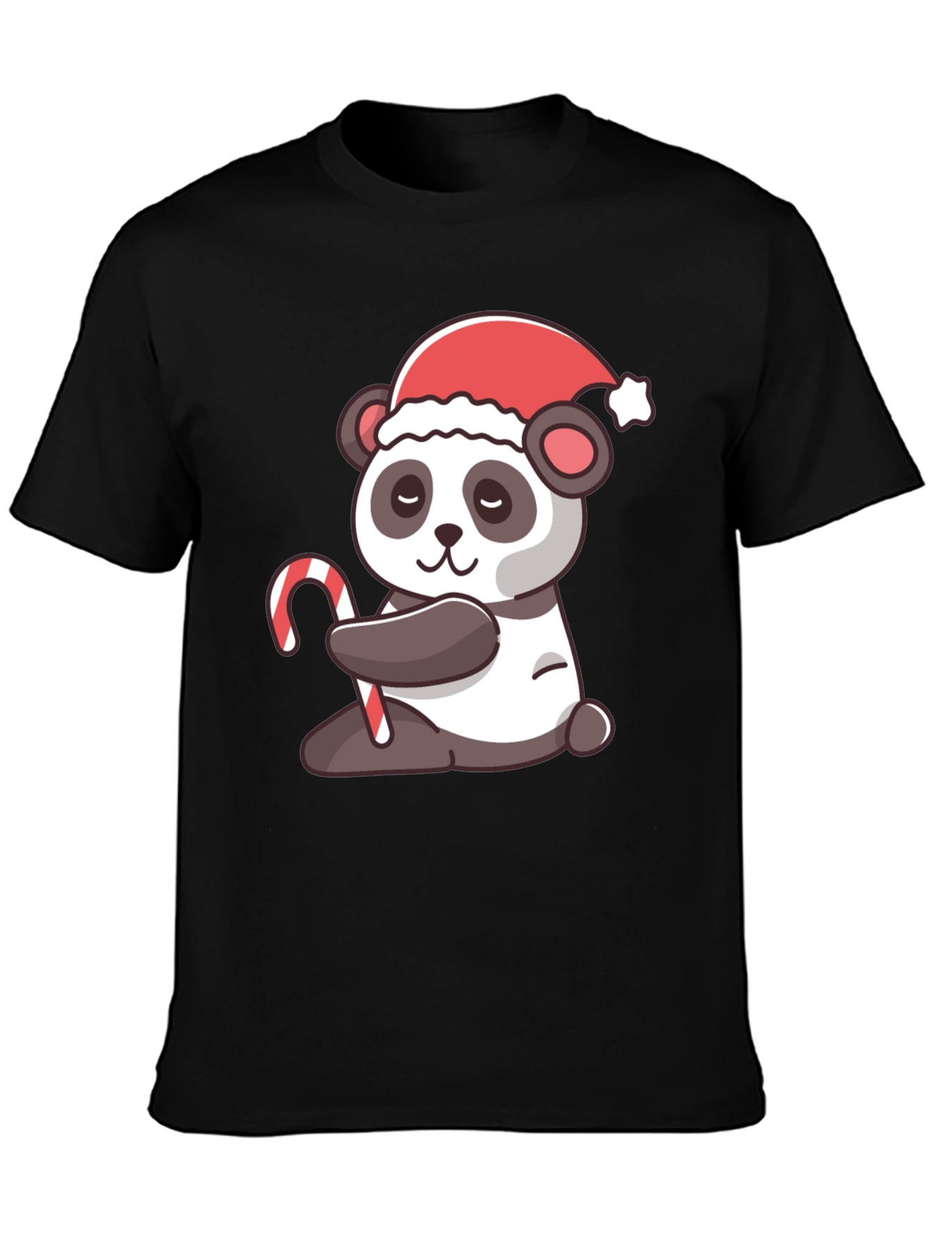 Festive Panda Christmas T-Shirt