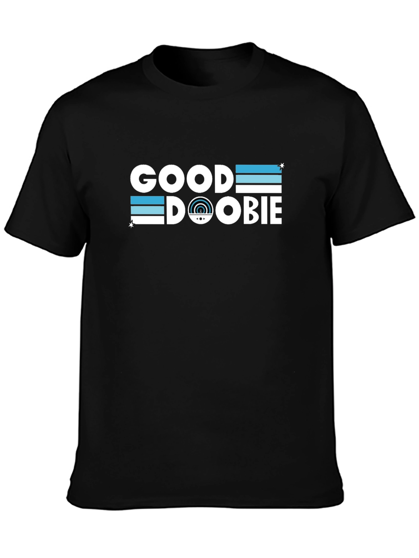 Good Doobie Black Graphic Tee - Stylish Casual Wear