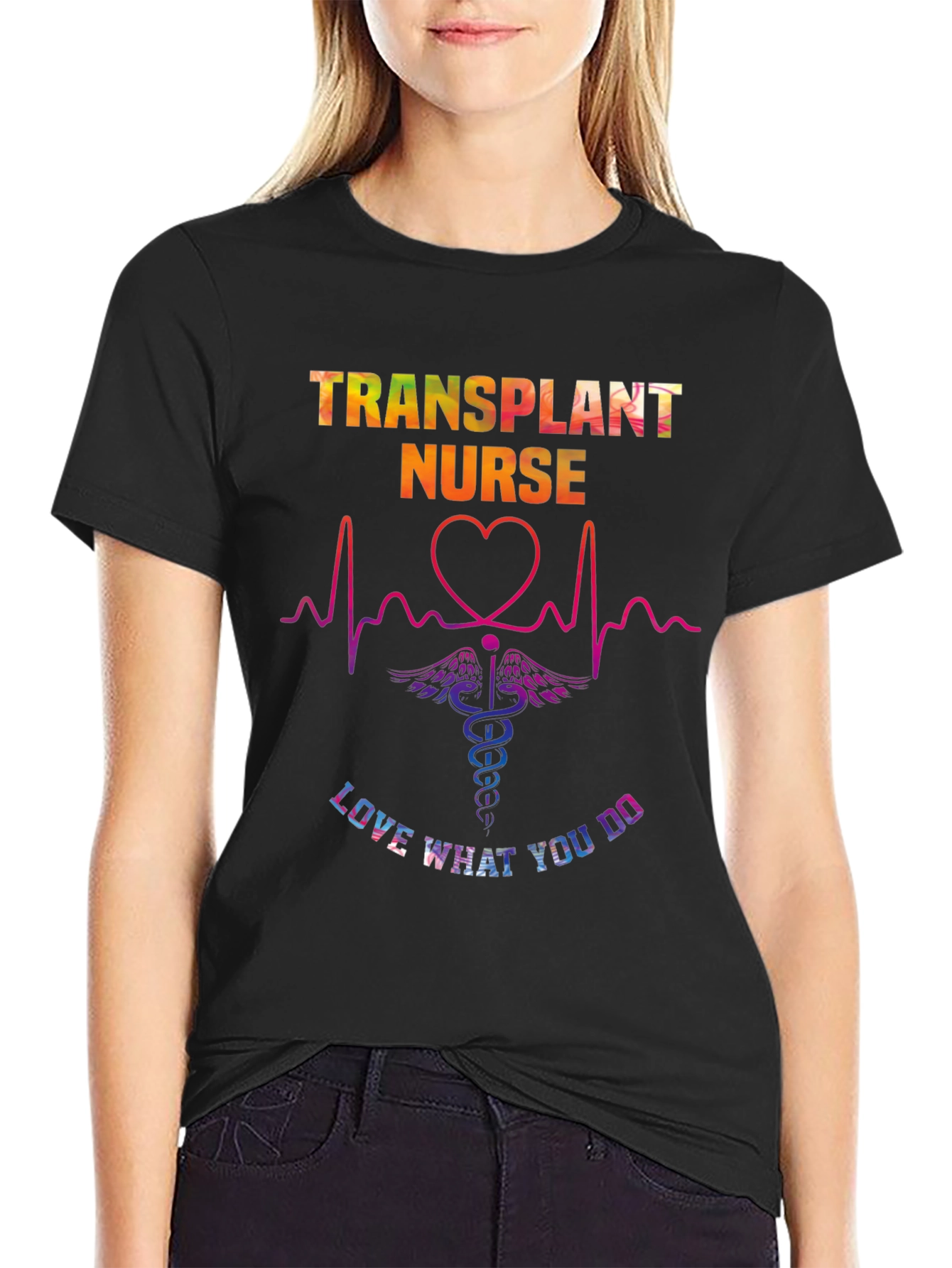 Transplant Nurse Graphic T-Shirt