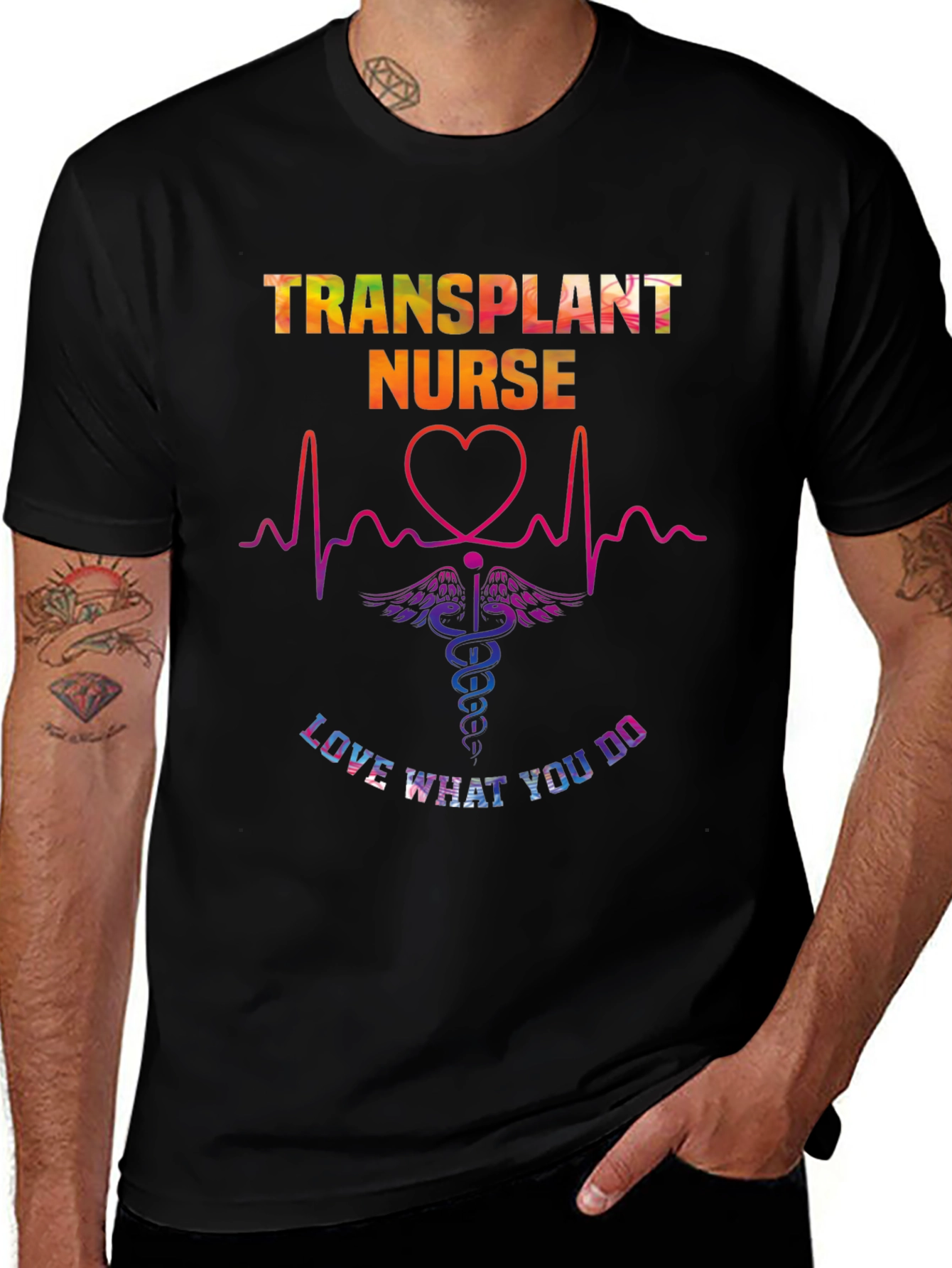 Transplant Nurse Graphic T-Shirt