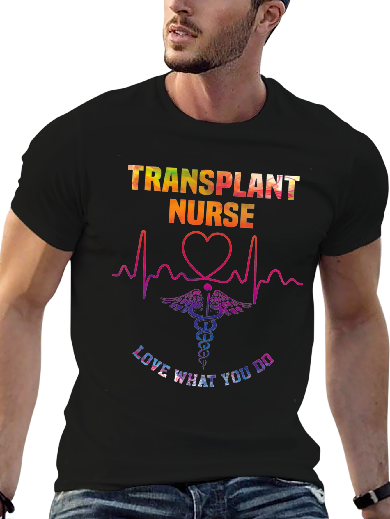 Transplant Nurse Graphic T-Shirt