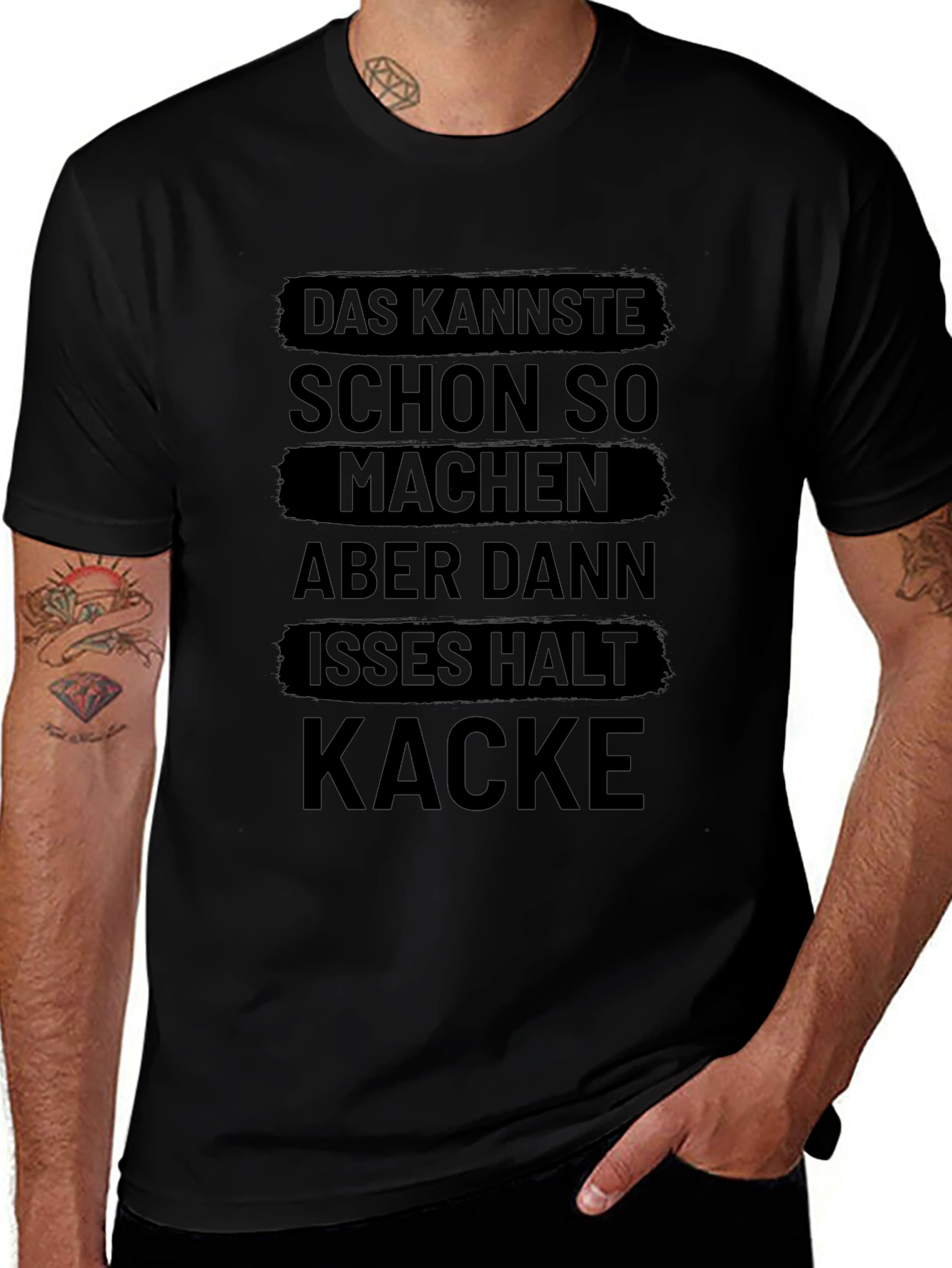 Kacke T-Shirt - Black Humor Tee