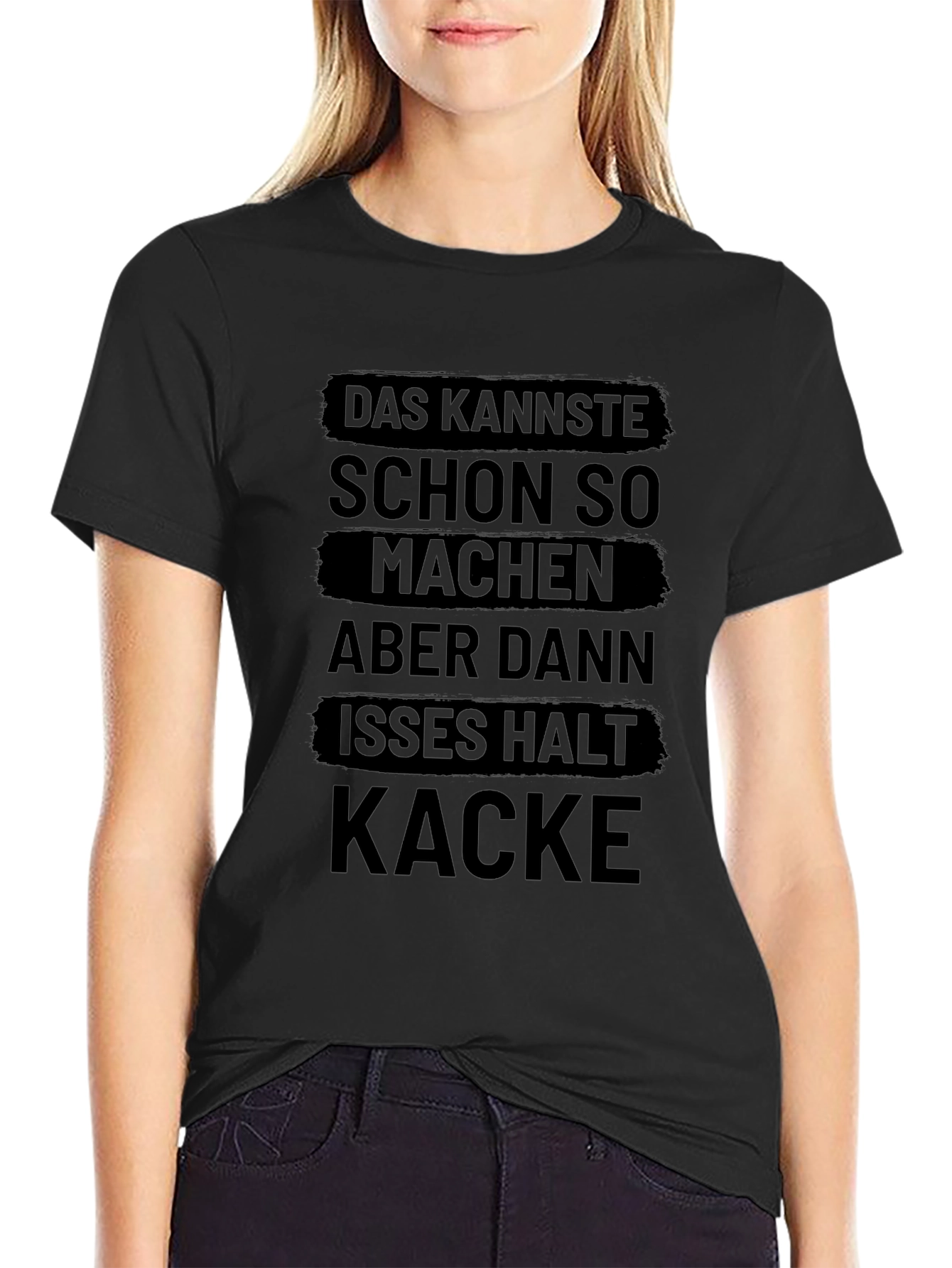 Kacke T-Shirt - Black Humor Tee