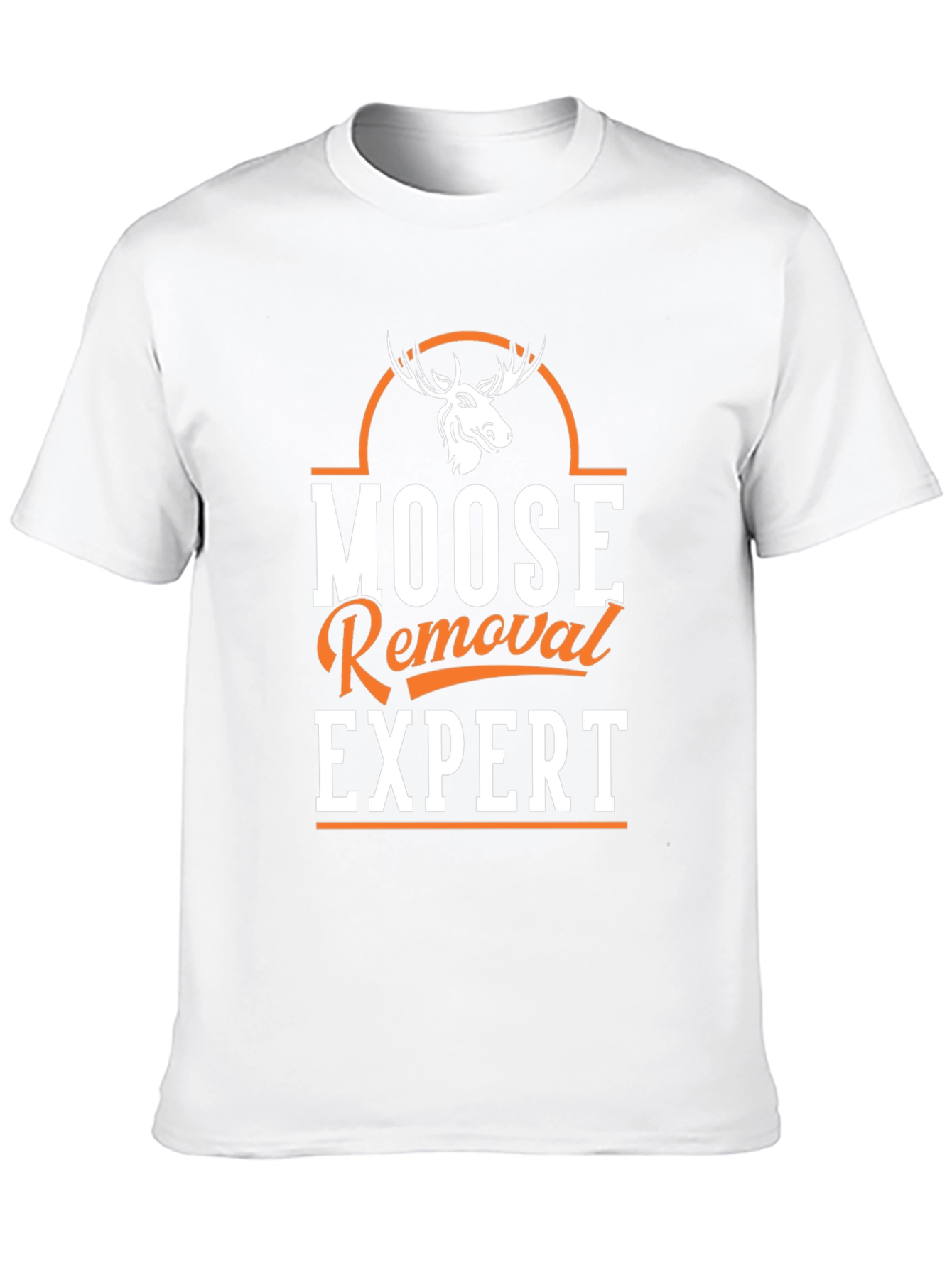 Moose Removal Expert Novelty Graphic Tee