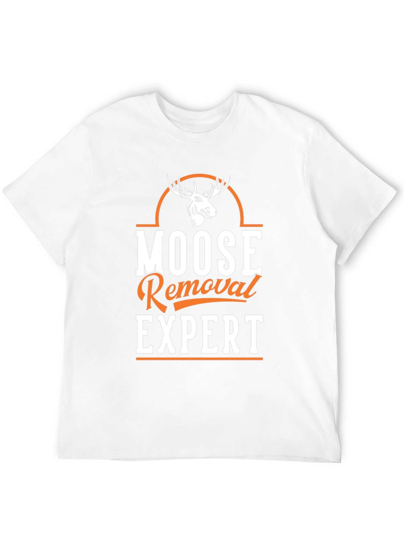 Moose Removal Expert Novelty Graphic Tee