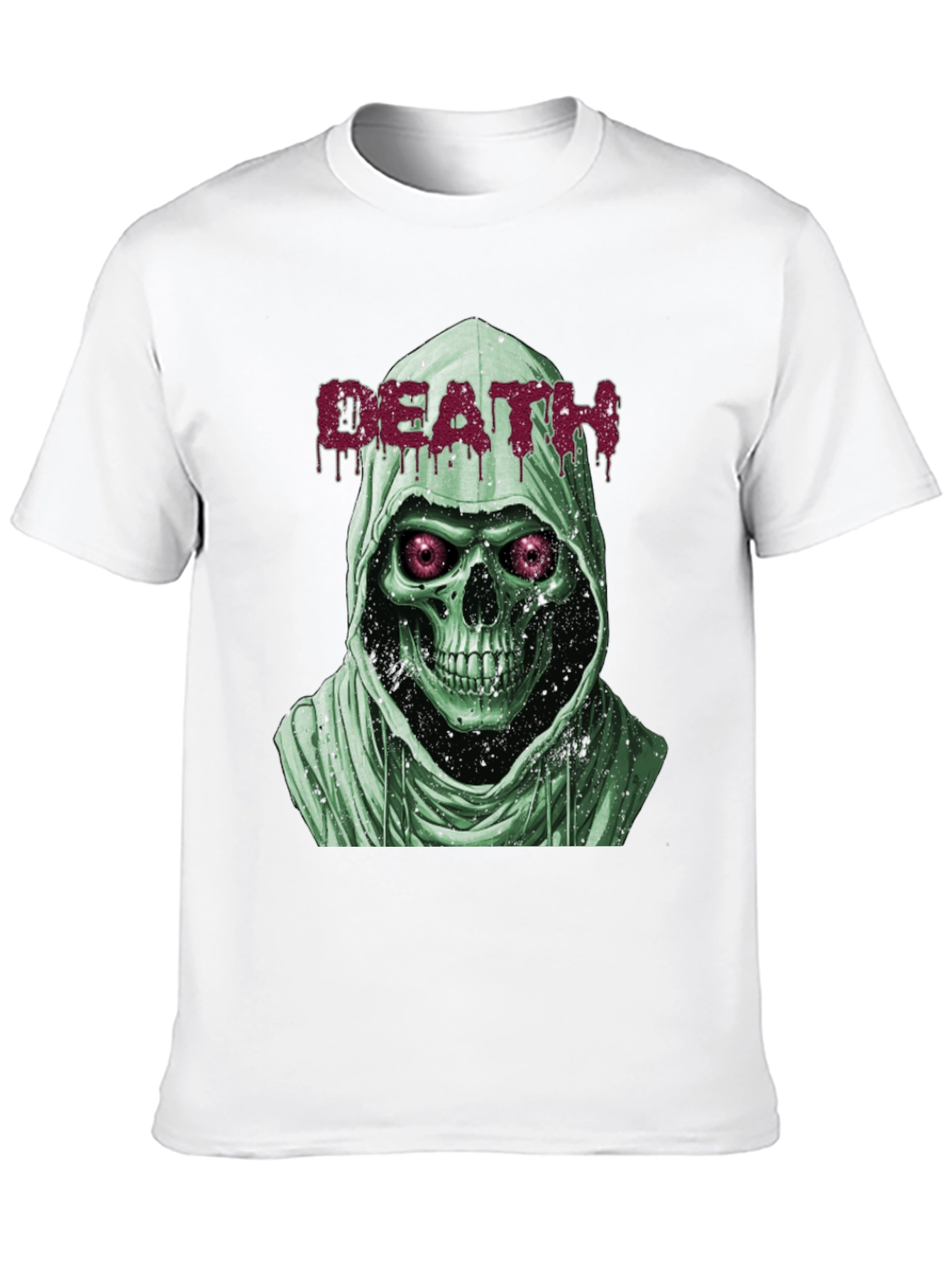 Grim Reaper T-Shirt: Death Skeleton Graphic Tee