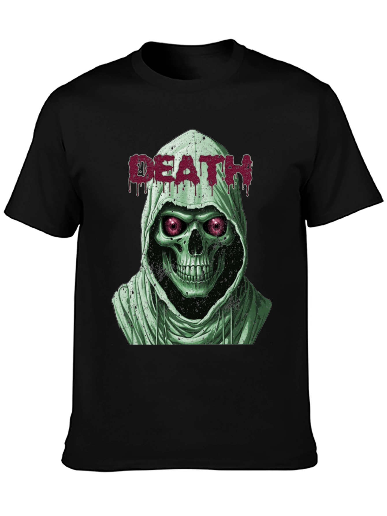 Grim Reaper T-Shirt: Death Skeleton Graphic Tee