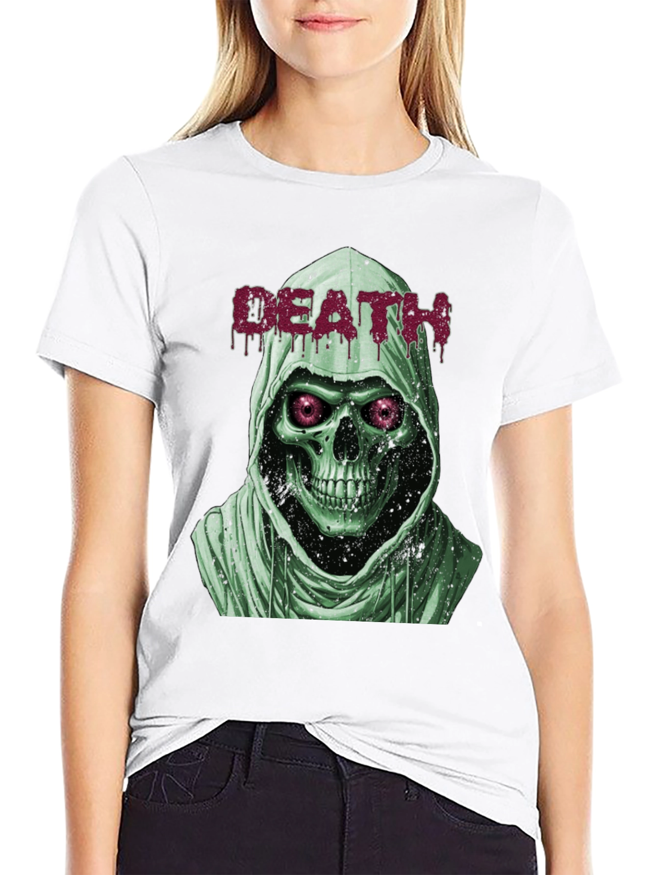 Grim Reaper T-Shirt: Death Skeleton Graphic Tee