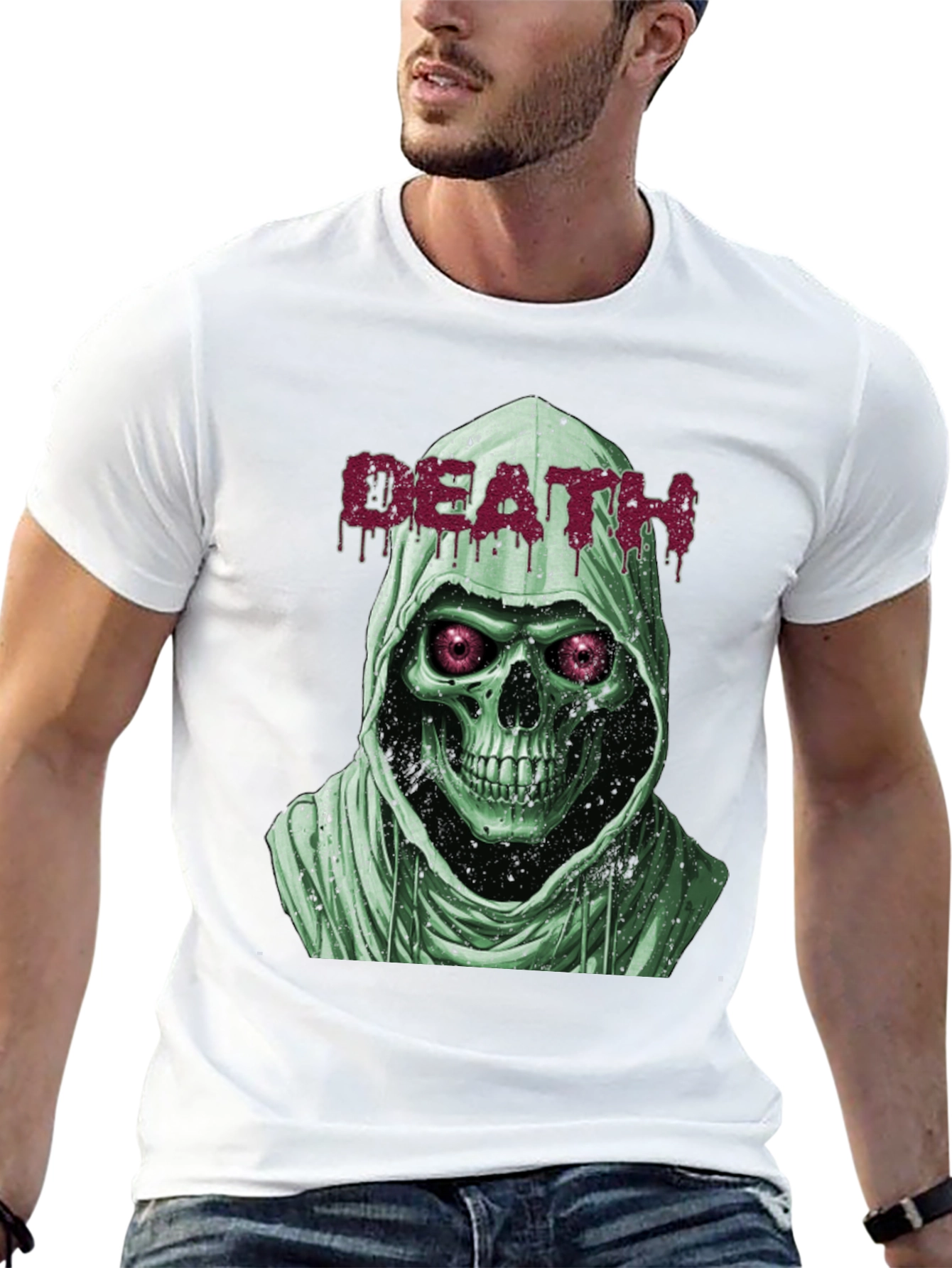 Grim Reaper T-Shirt: Death Skeleton Graphic Tee