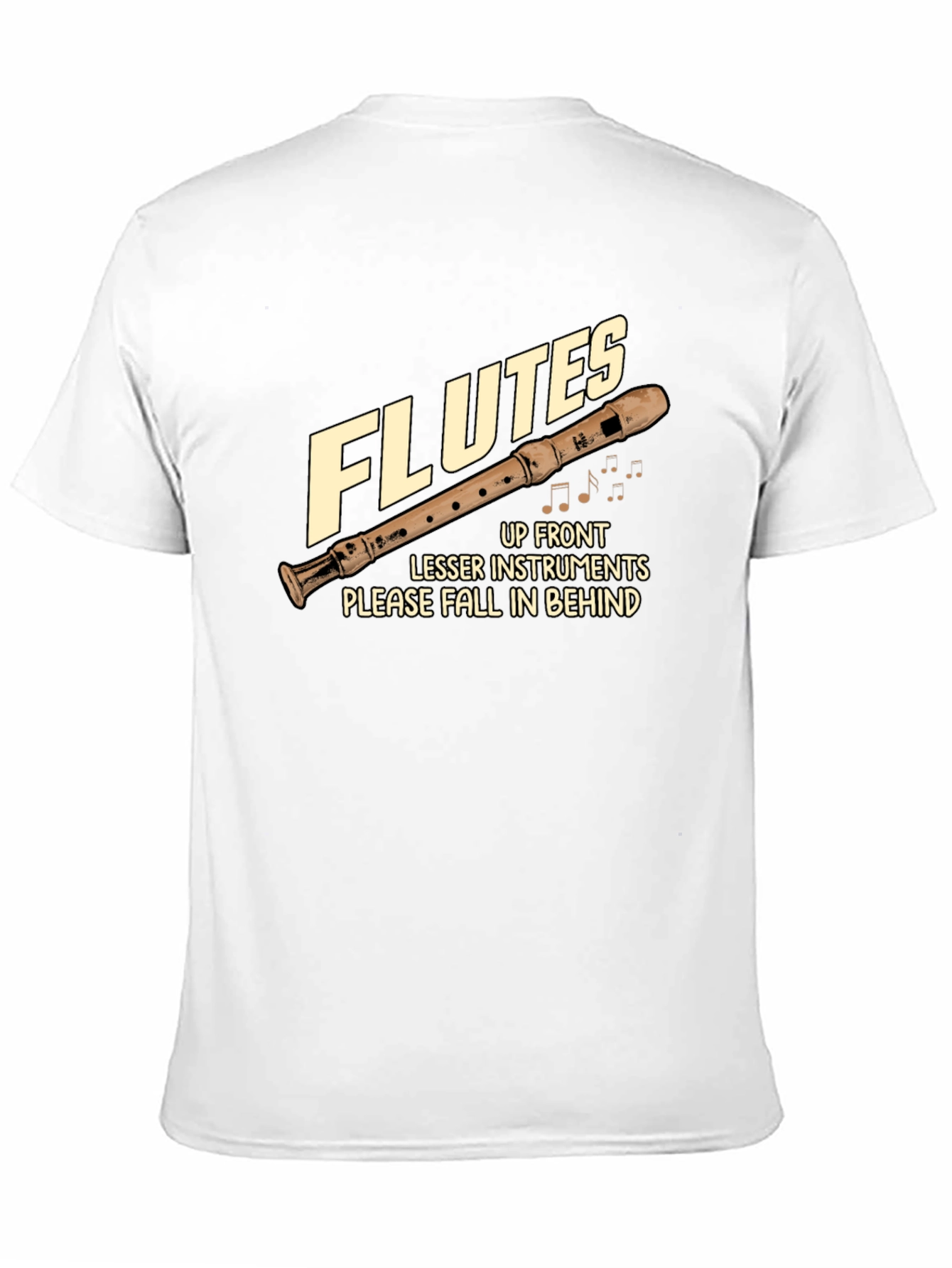 Flute T-Shirt - Funny Musician Tee