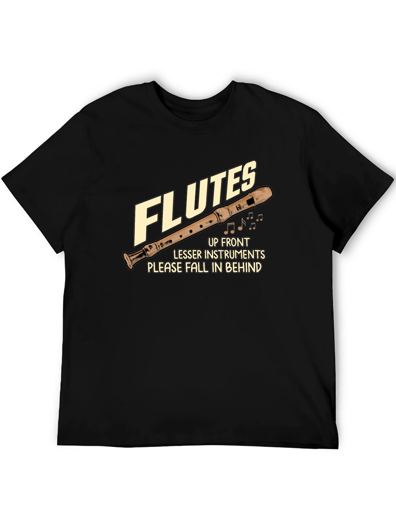 Flute T-Shirt - Funny Musician Tee