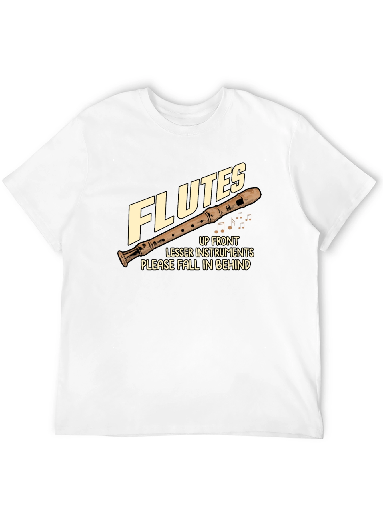 Flute T-Shirt - Funny Musician Tee