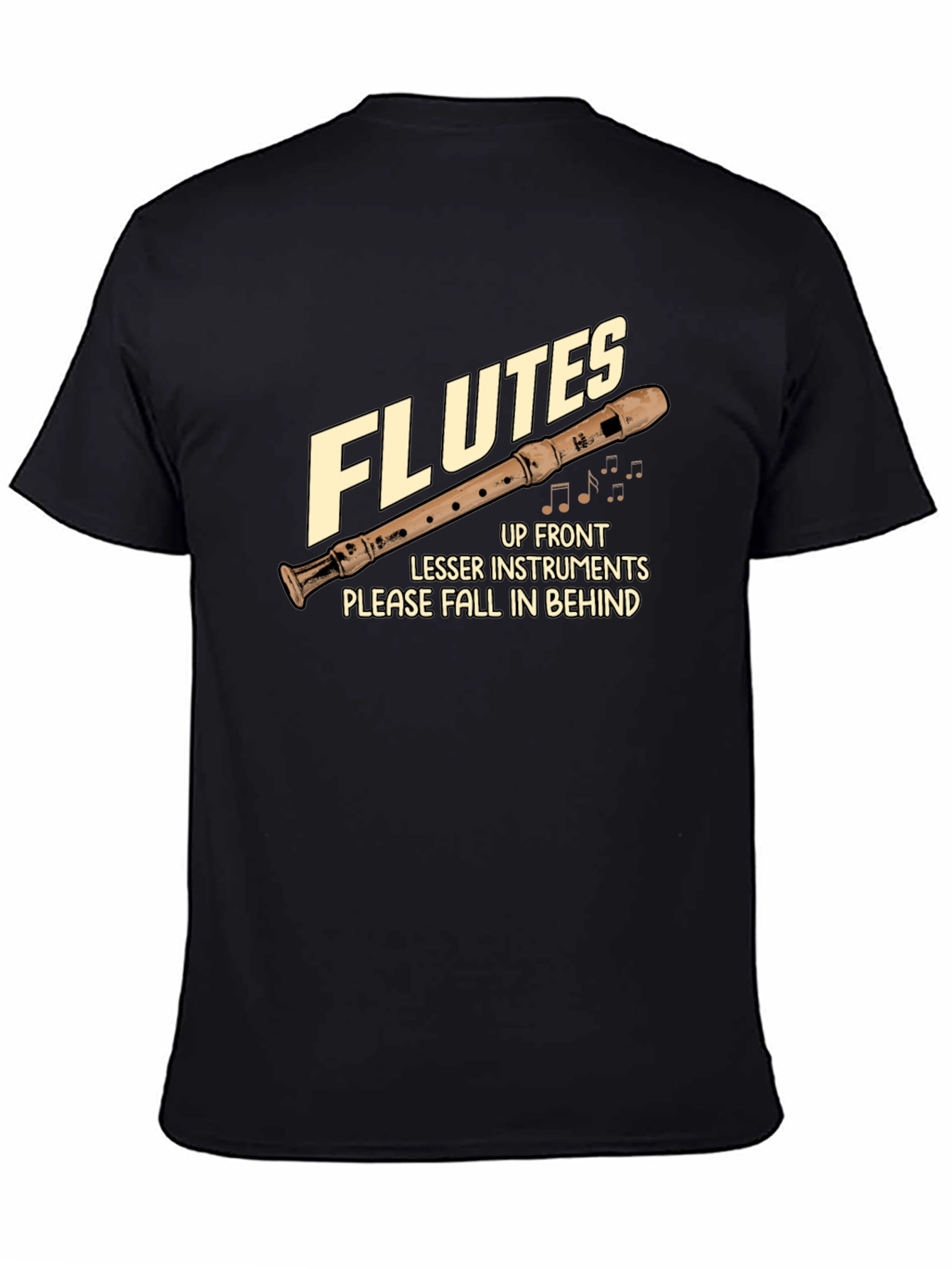 Flute T-Shirt - Funny Musician Tee