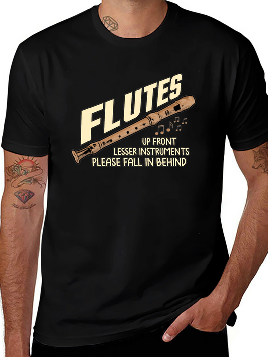 Flute T-Shirt - Funny Musician Tee