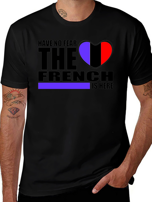 Have No Fear The French Heart Graphic T-Shirt