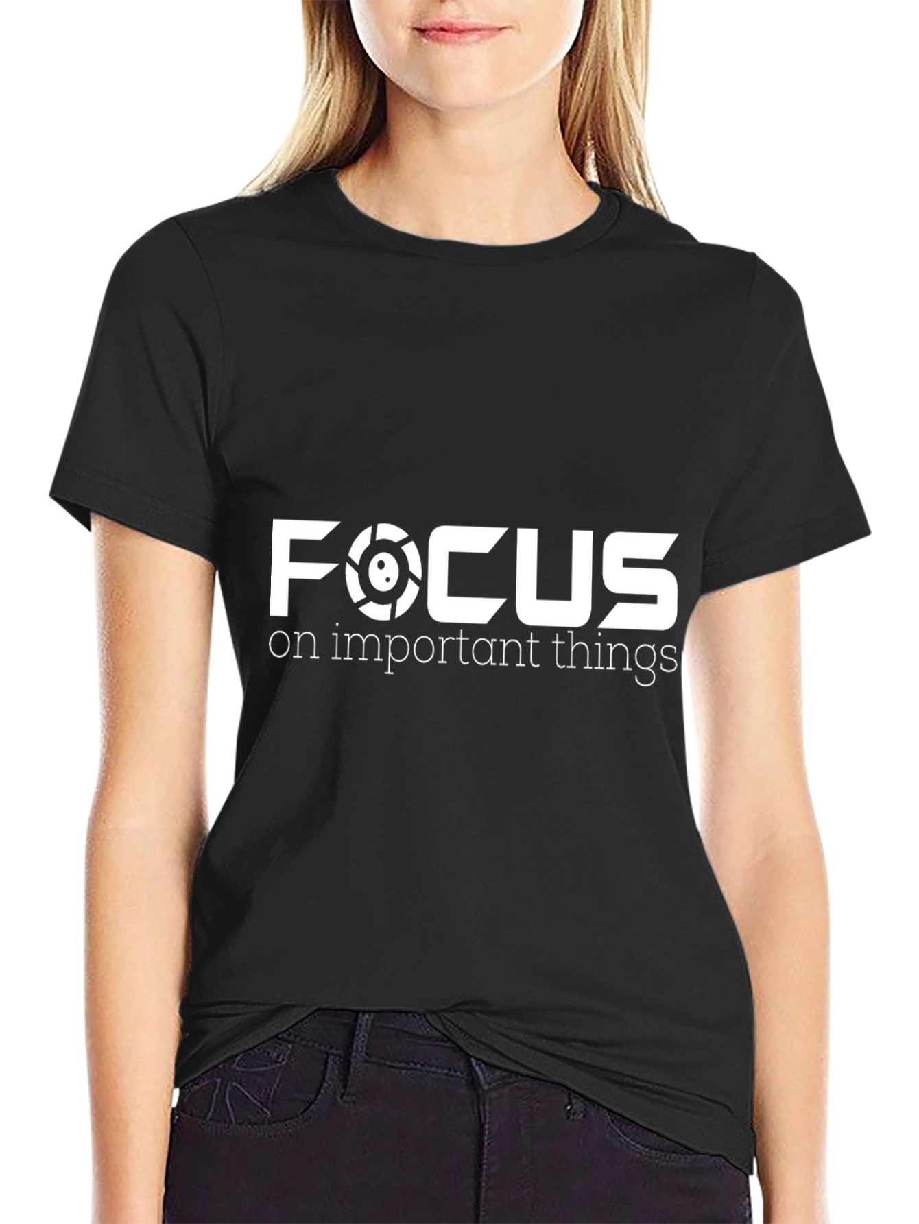 Focus on Important Things Graphic Tee