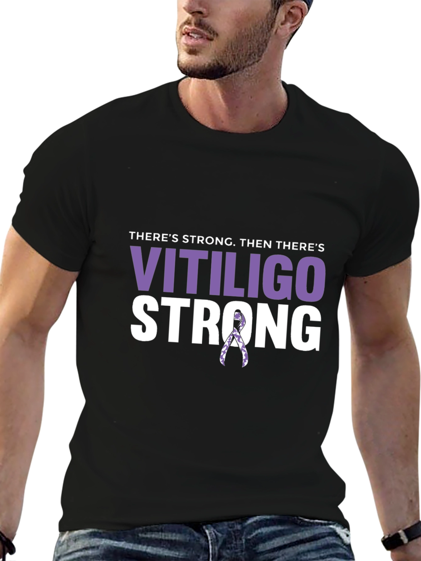 Vitiligo Strong T-Shirt - Awareness Support Tee