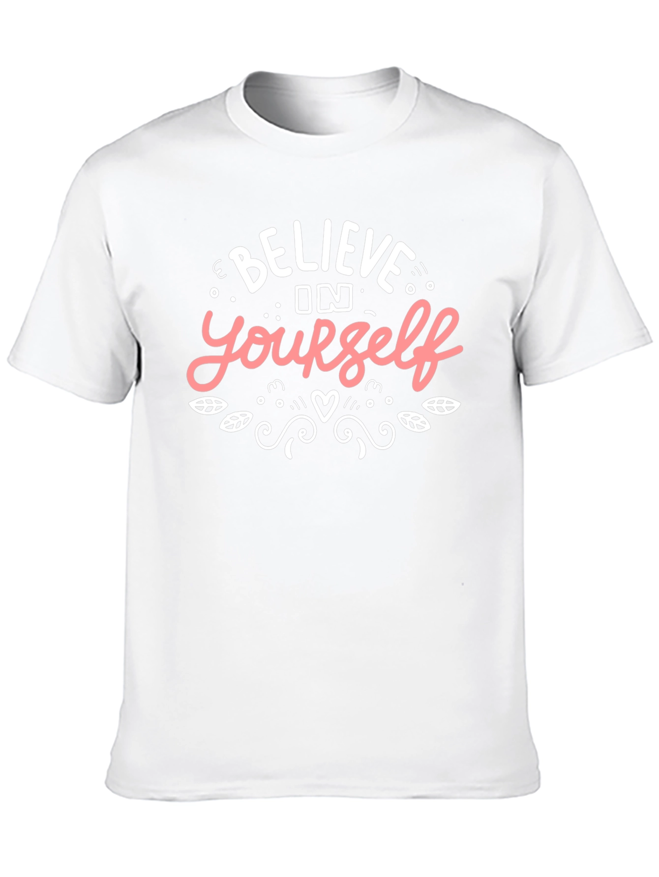 Believe in Yourself T-Shirt - Motivational Black Tee