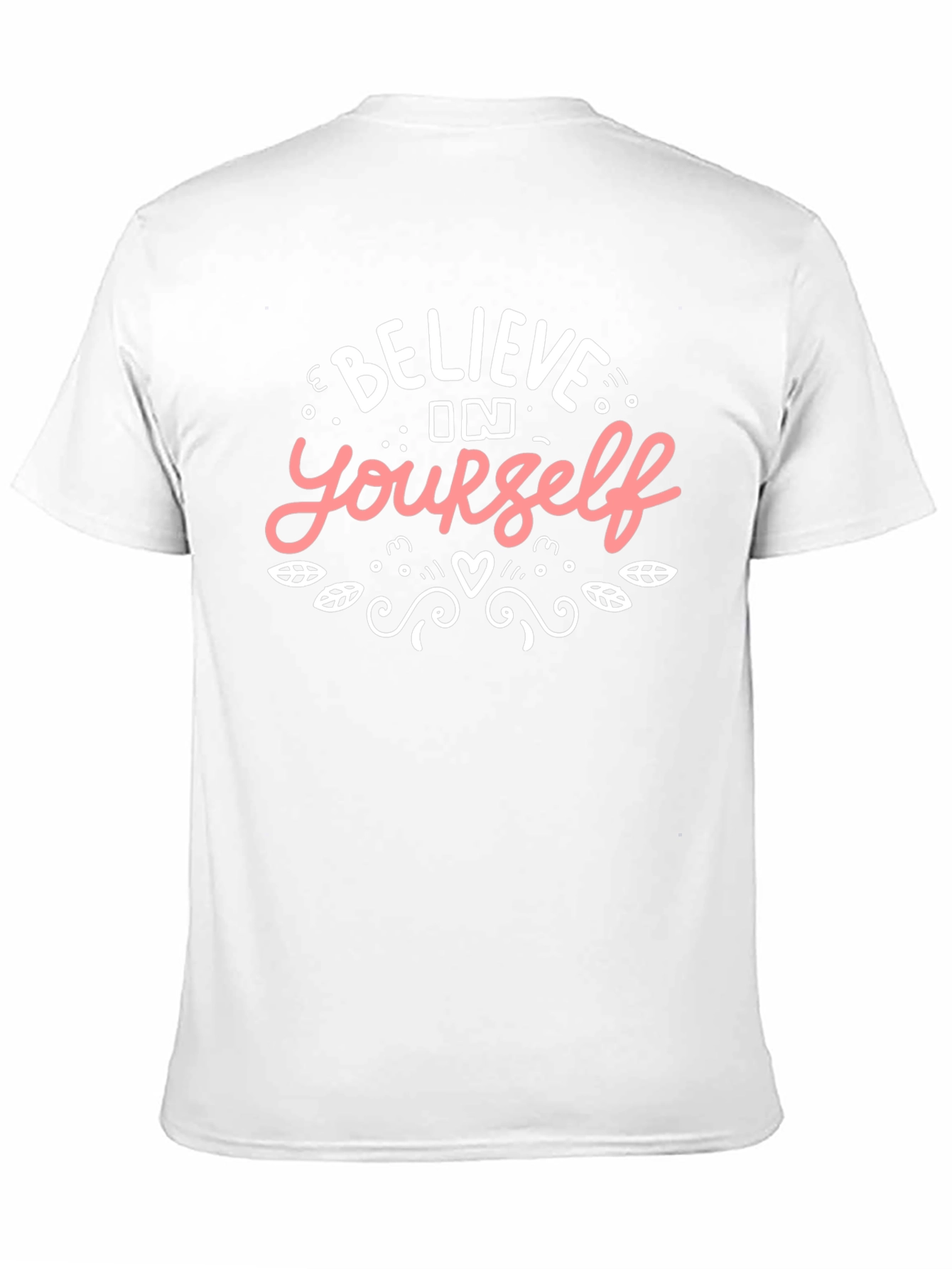 Believe in Yourself T-Shirt - Motivational Black Tee
