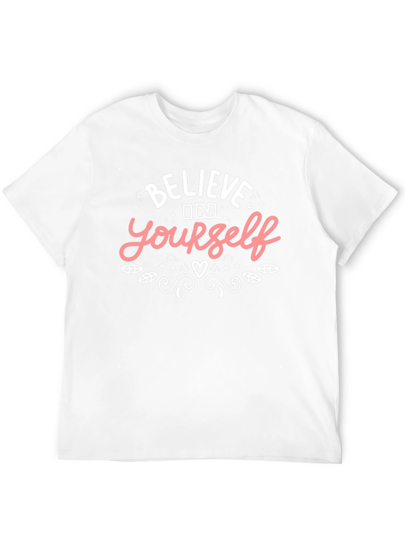 Believe in Yourself T-Shirt - Motivational Black Tee
