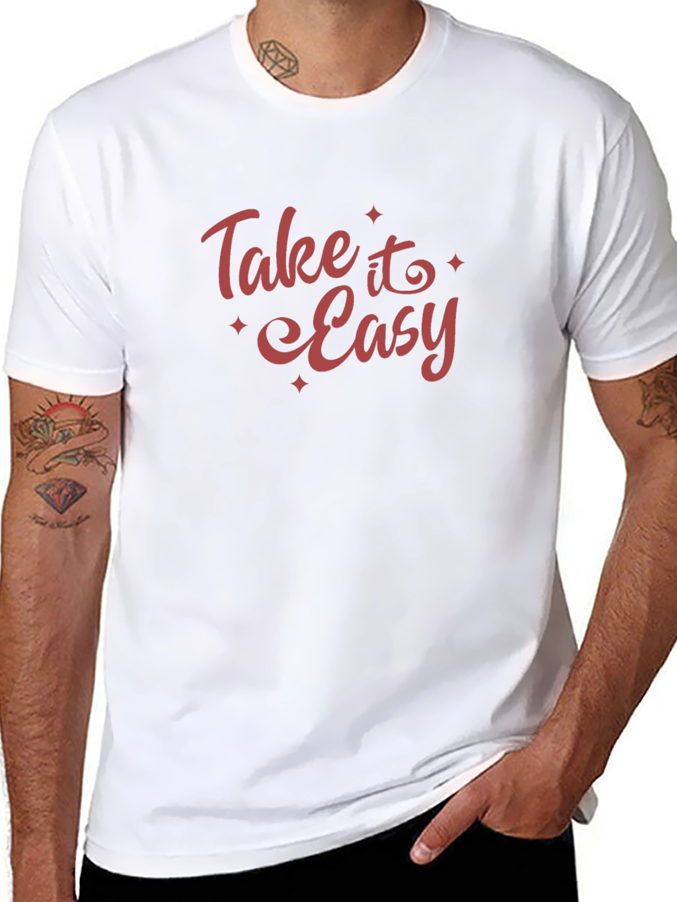 Take it Easy Graphic Tee - Relaxed Comfort