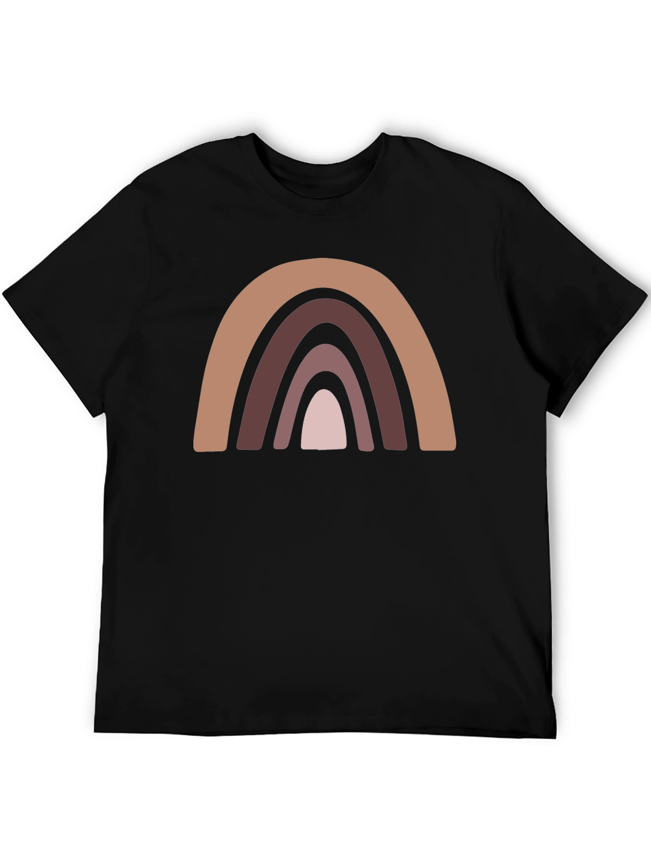 Neutral Rainbow Graphic Tee - Unisex