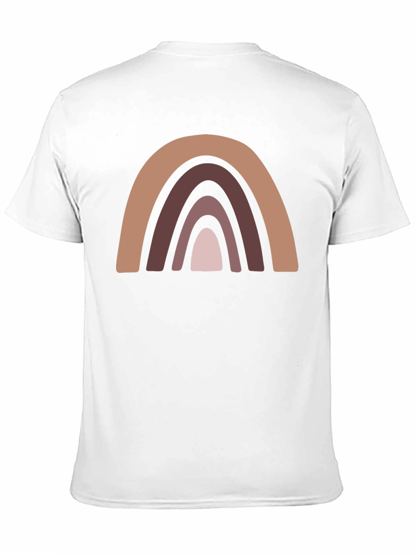 Neutral Rainbow Graphic Tee - Unisex