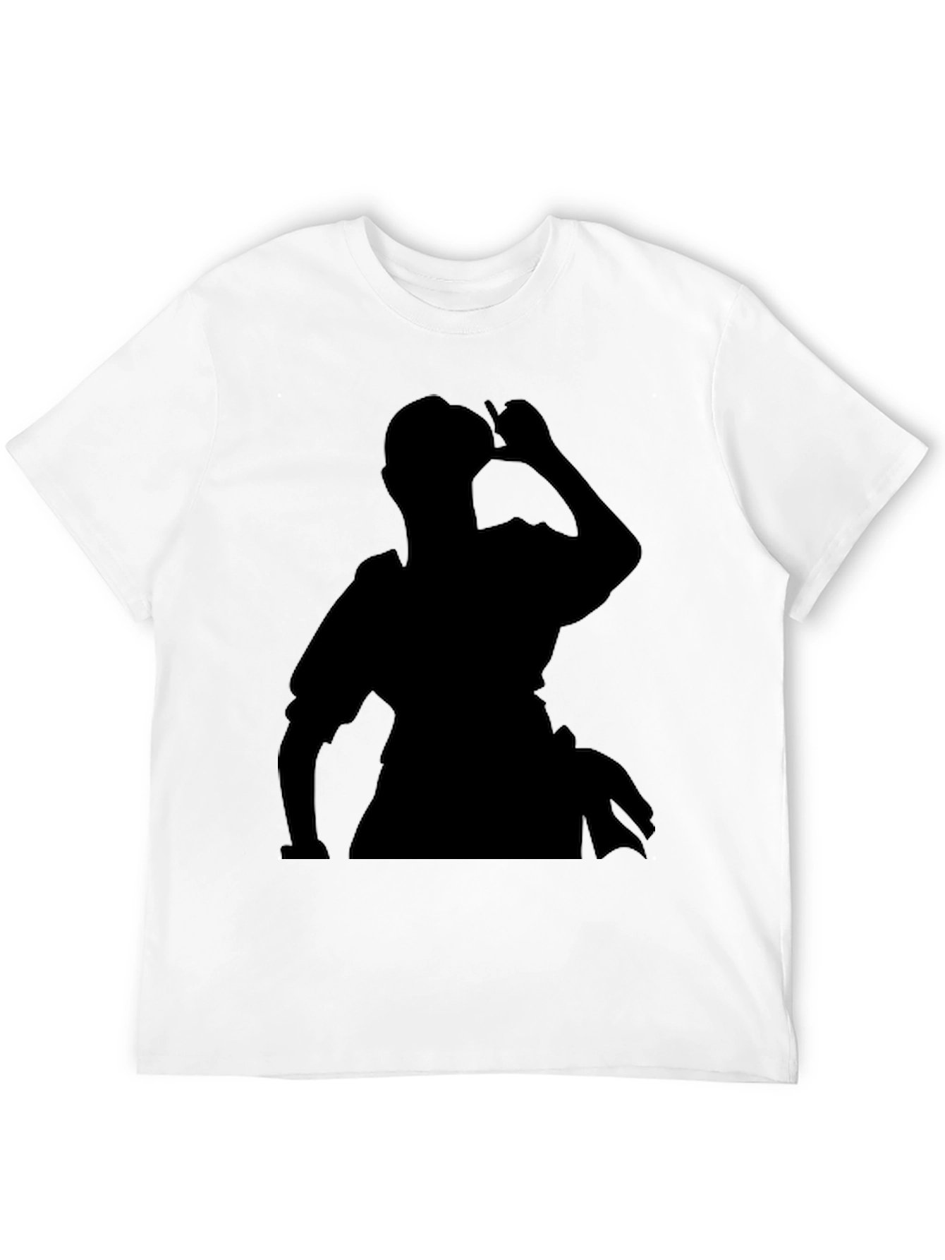 Silhouette Graphic Black T-Shirt