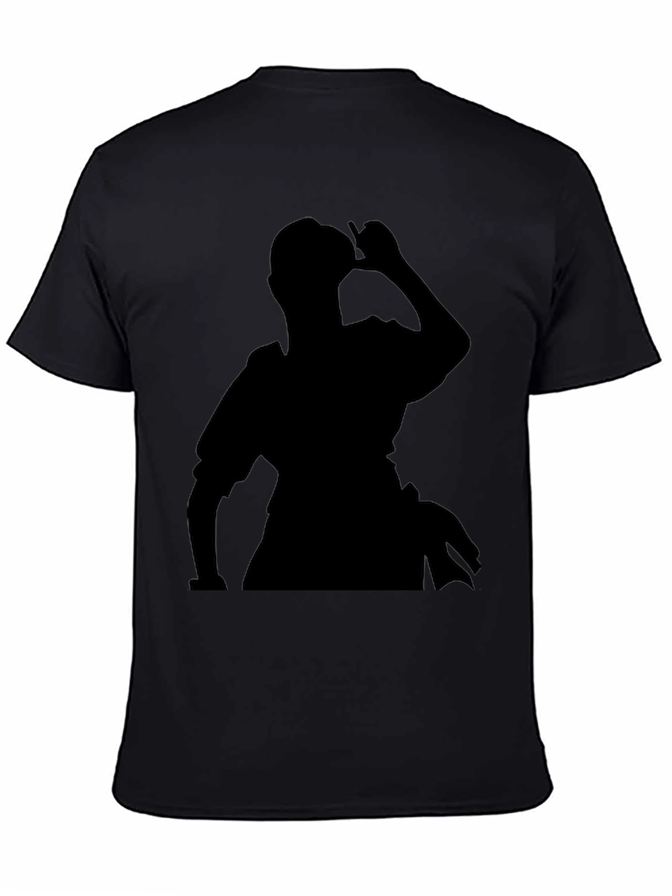 Silhouette Graphic Black T-Shirt