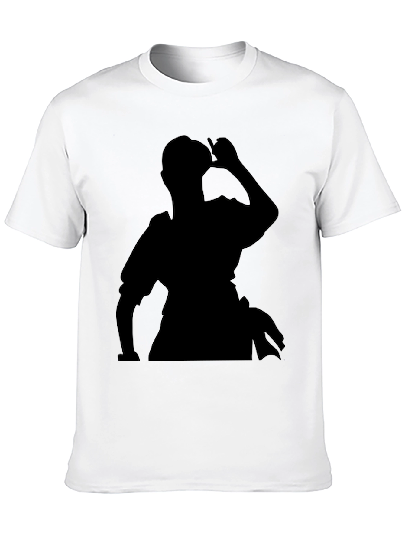 Silhouette Graphic Black T-Shirt