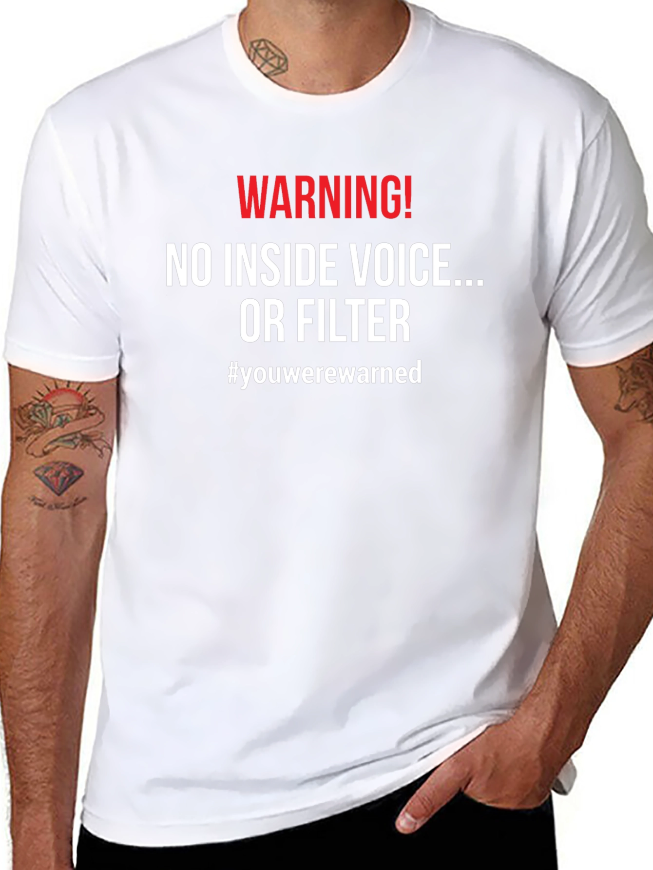 Warning! No Inside Voice T-Shirt