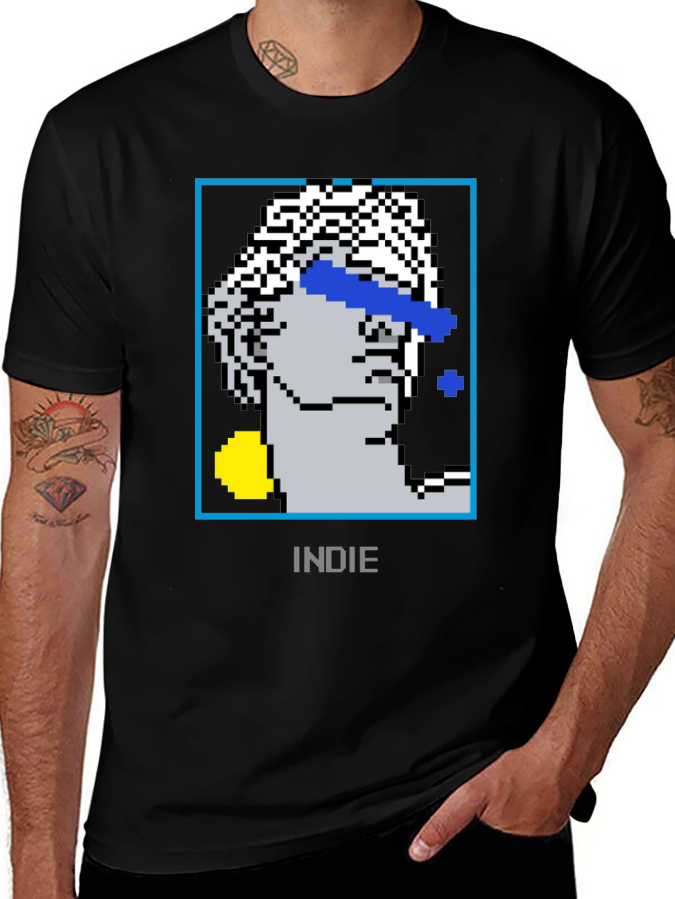 Indie Pixel Art T-Shirt - Stylish & Unique