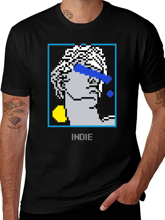 Indie Pixel Art T-Shirt - Stylish & Unique