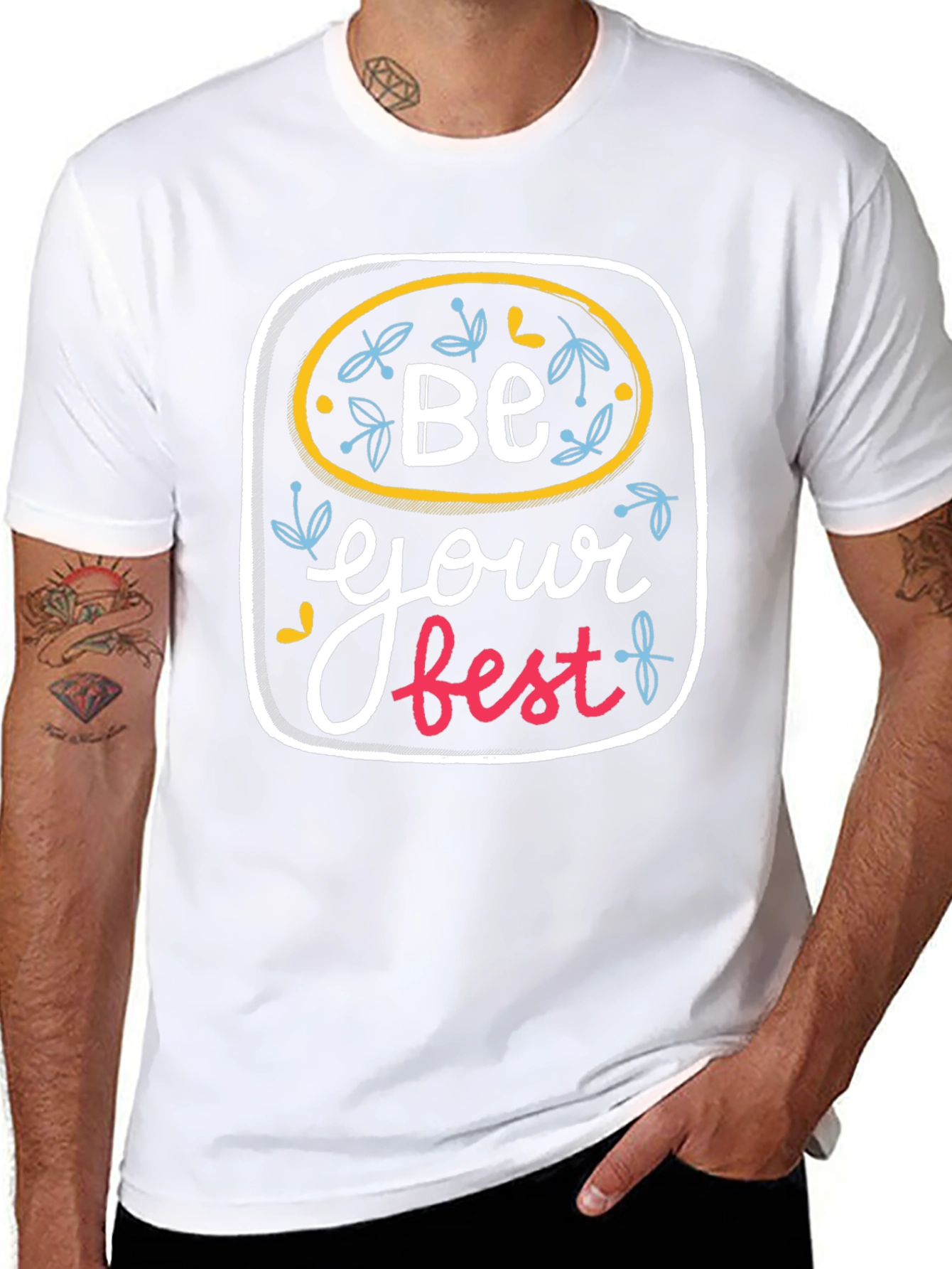 Be Your Best Graphic T-Shirt - Black