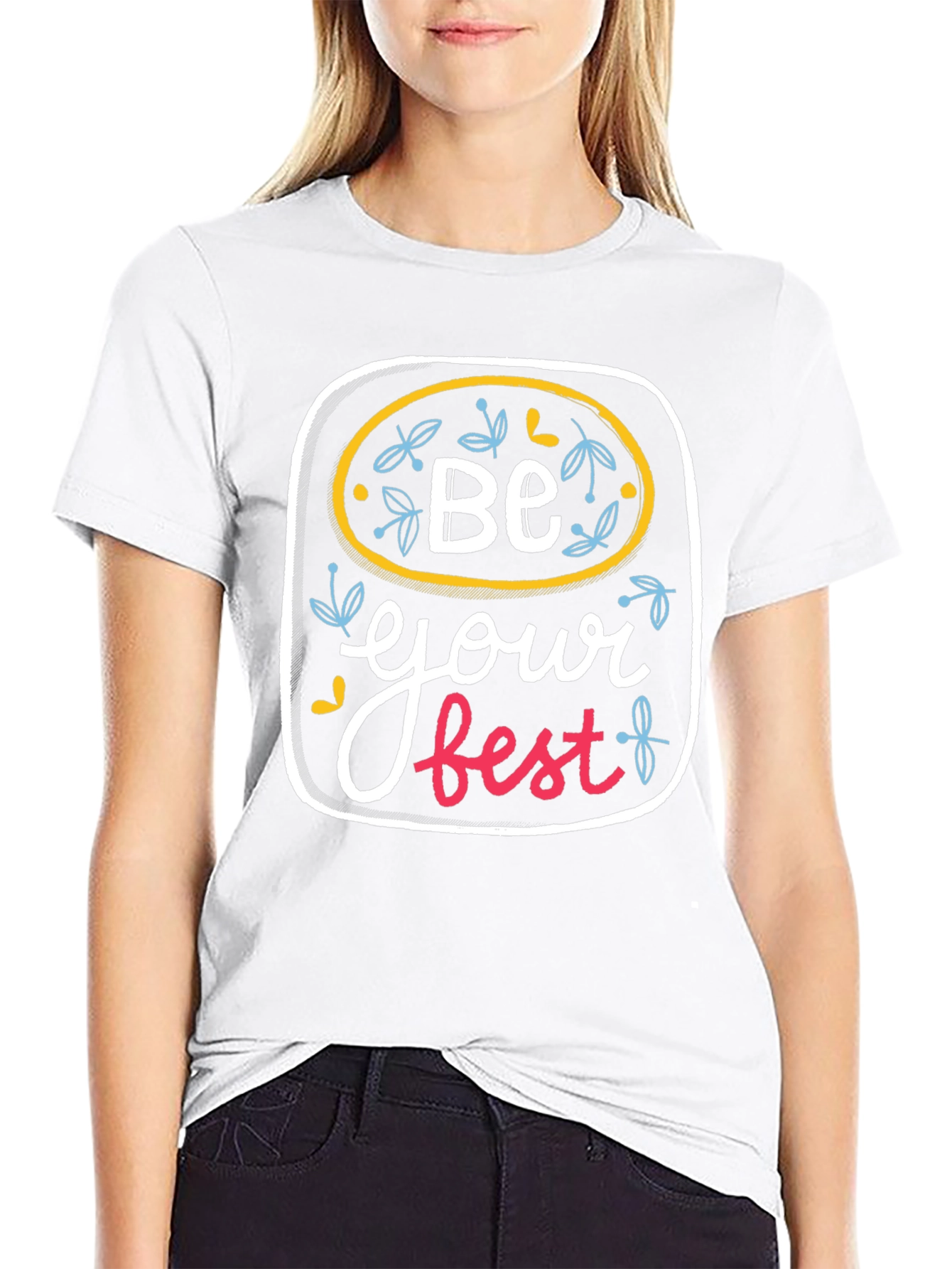 Be Your Best Graphic T-Shirt - Black