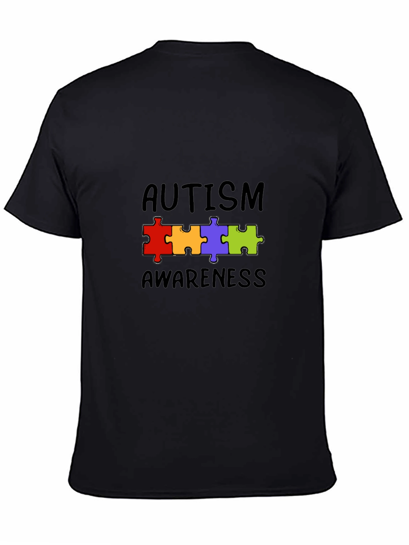 Autism Awareness Puzzle Piece Graphic Tee