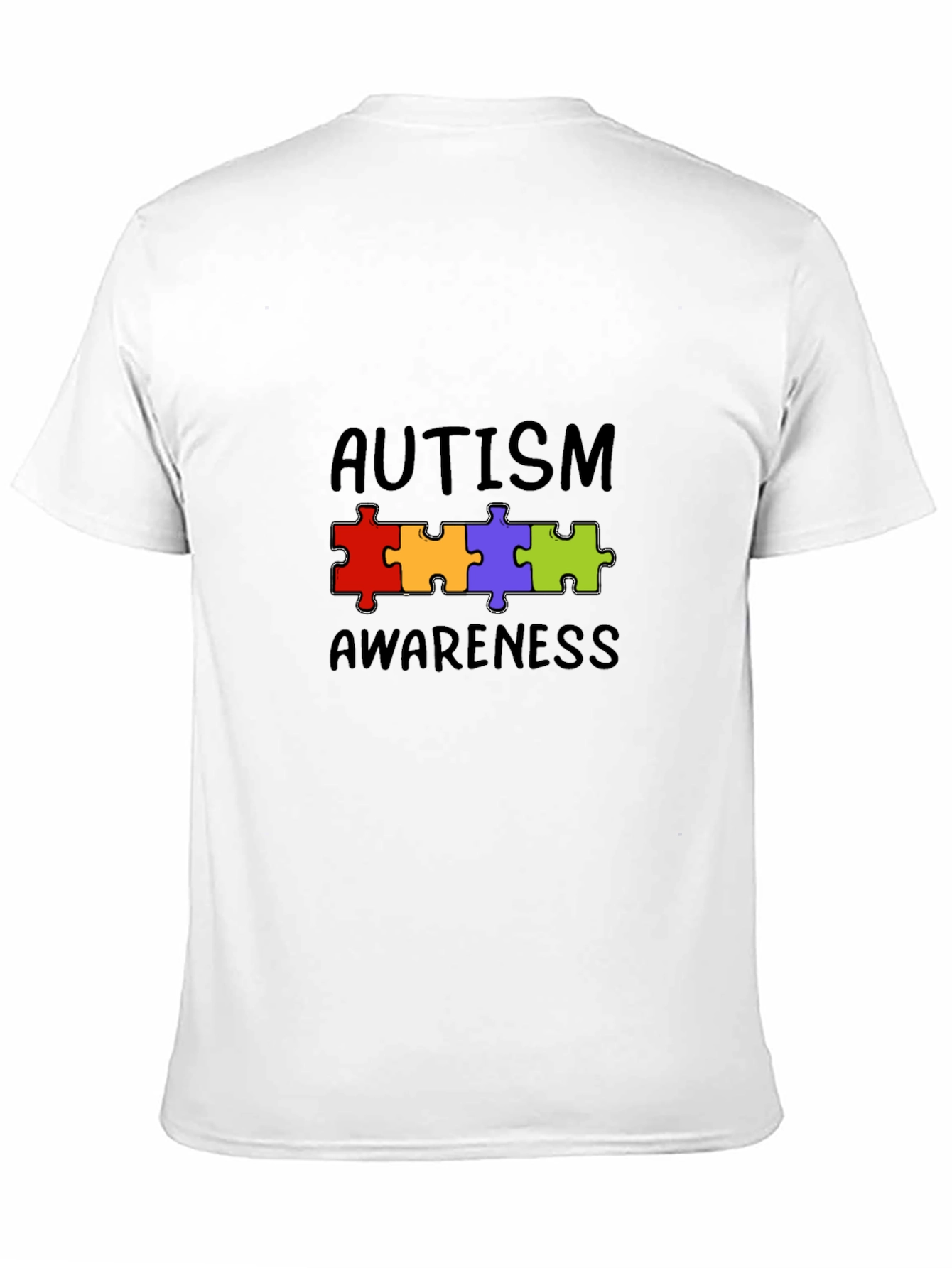 Autism Awareness Puzzle Piece Graphic Tee