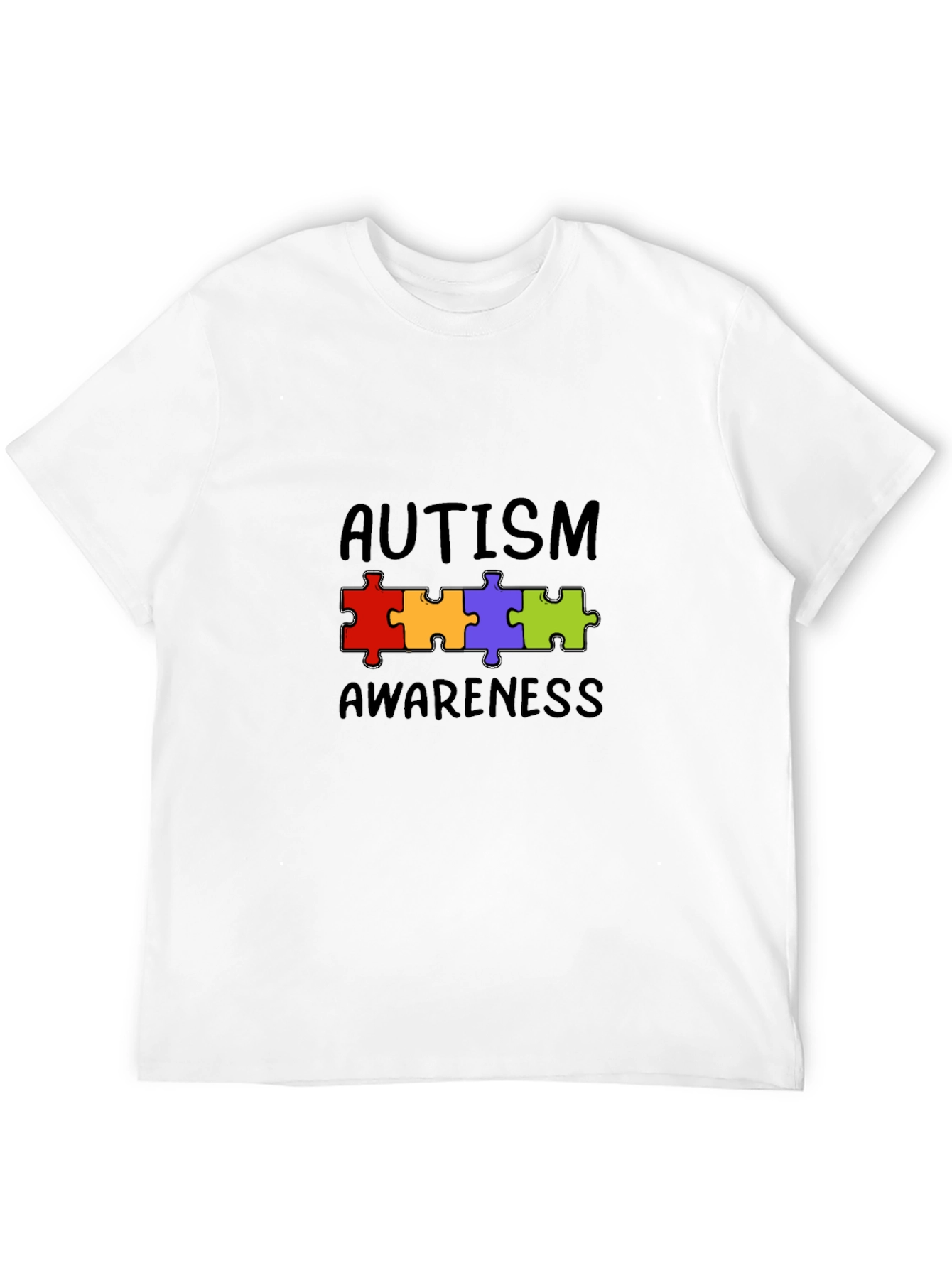 Autism Awareness Puzzle Piece Graphic Tee