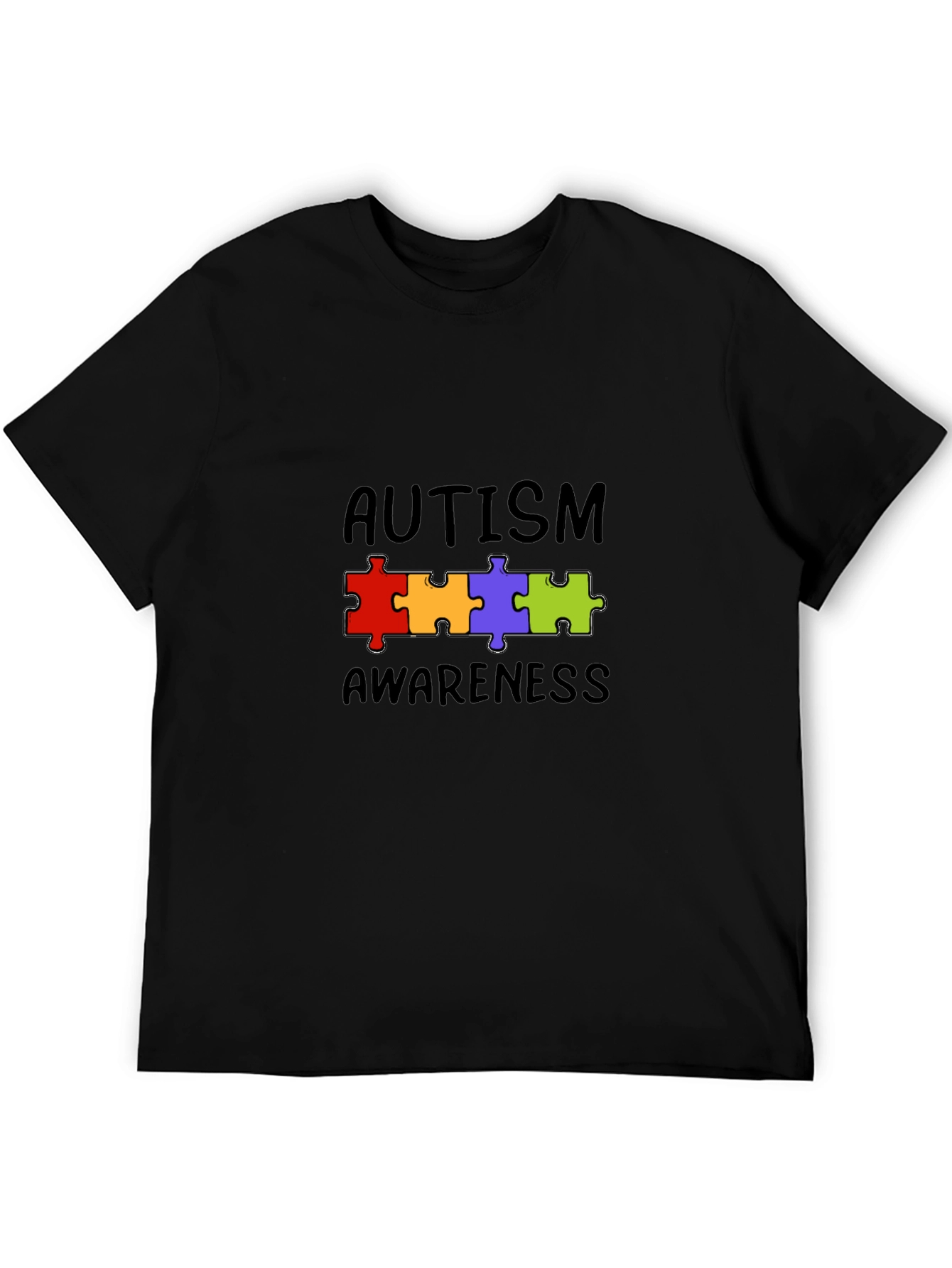 Autism Awareness Puzzle Piece Graphic Tee