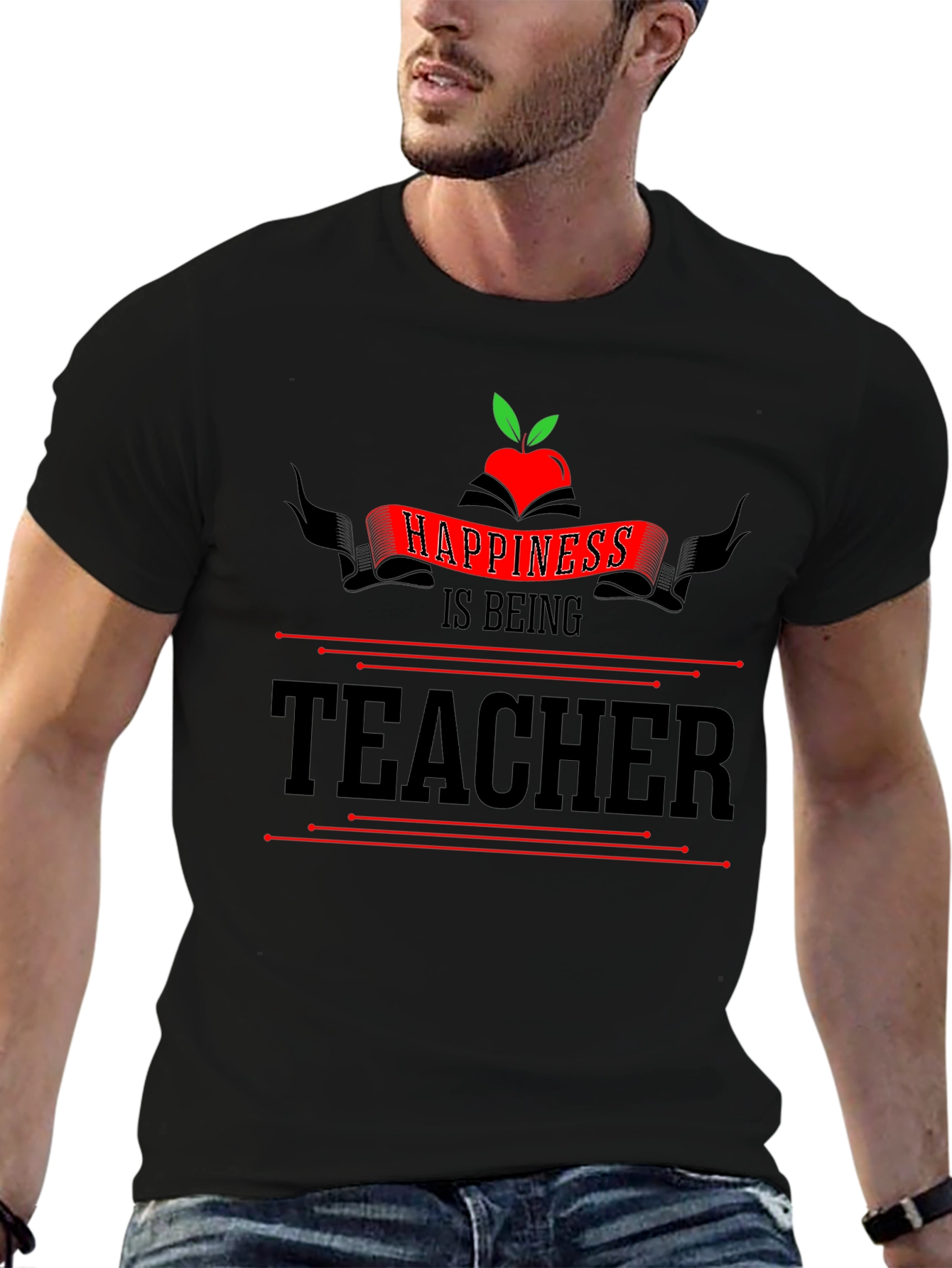 Happiness is Being a Teacher T-Shirt