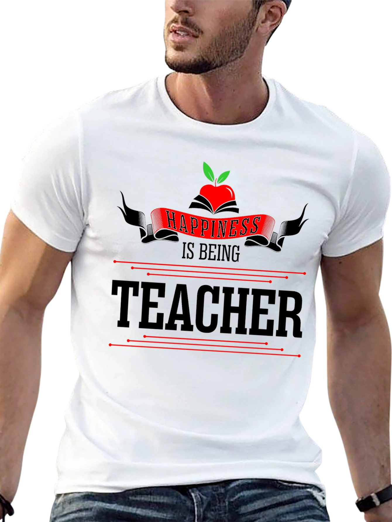 Happiness is Being a Teacher T-Shirt