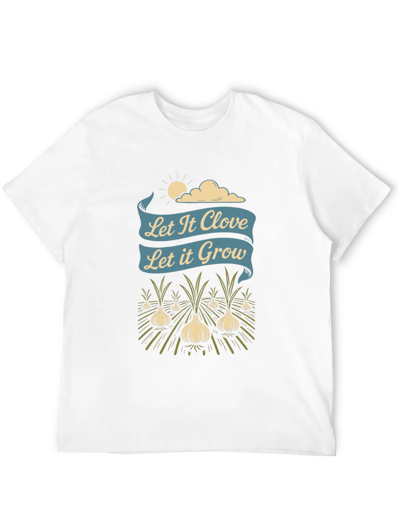 Let It Clove Let It Grow Black Graphic Tee