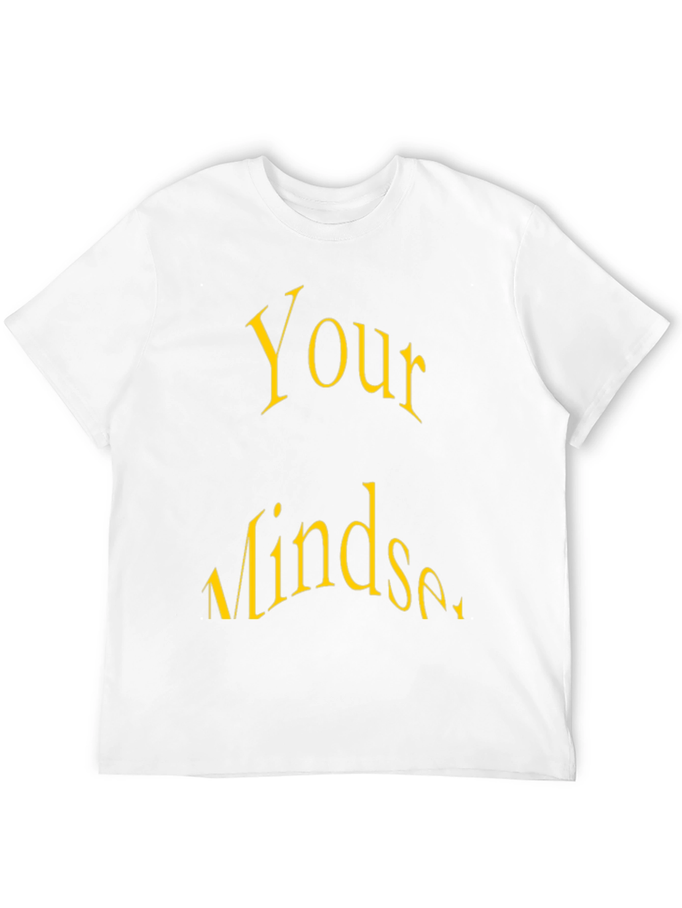 Your Mindset Black Graphic Tee