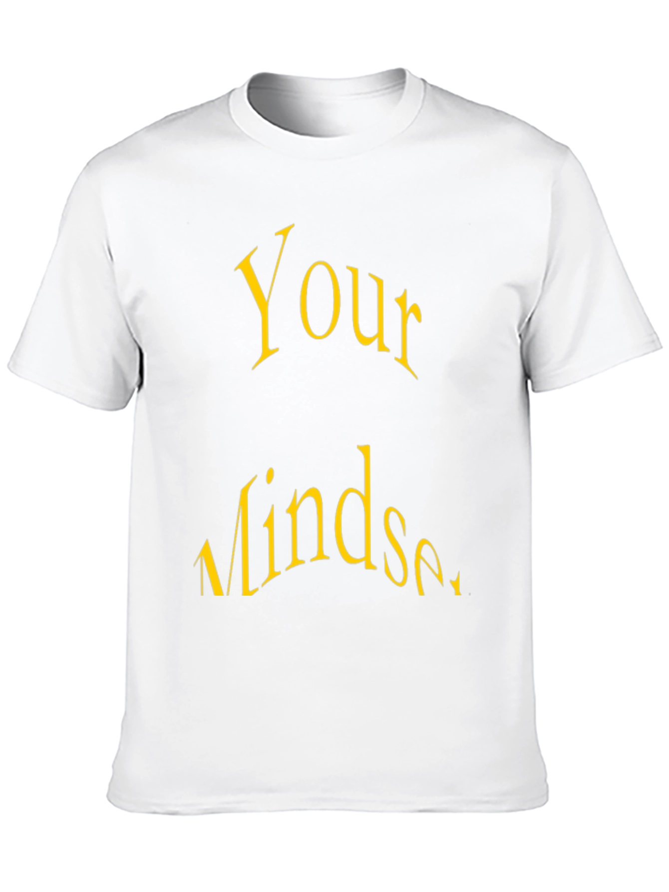 Your Mindset Black Graphic Tee