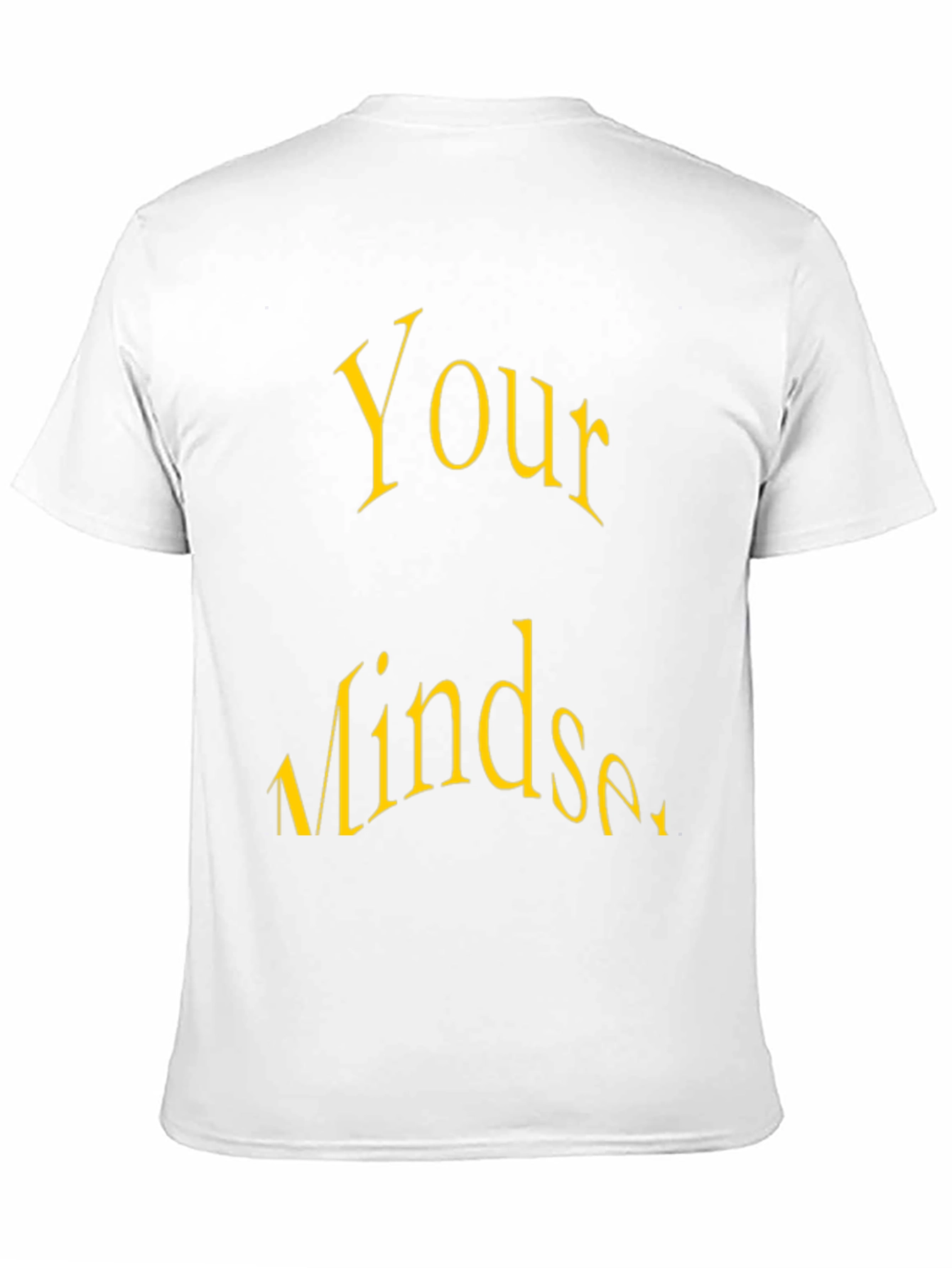 Your Mindset Black Graphic Tee