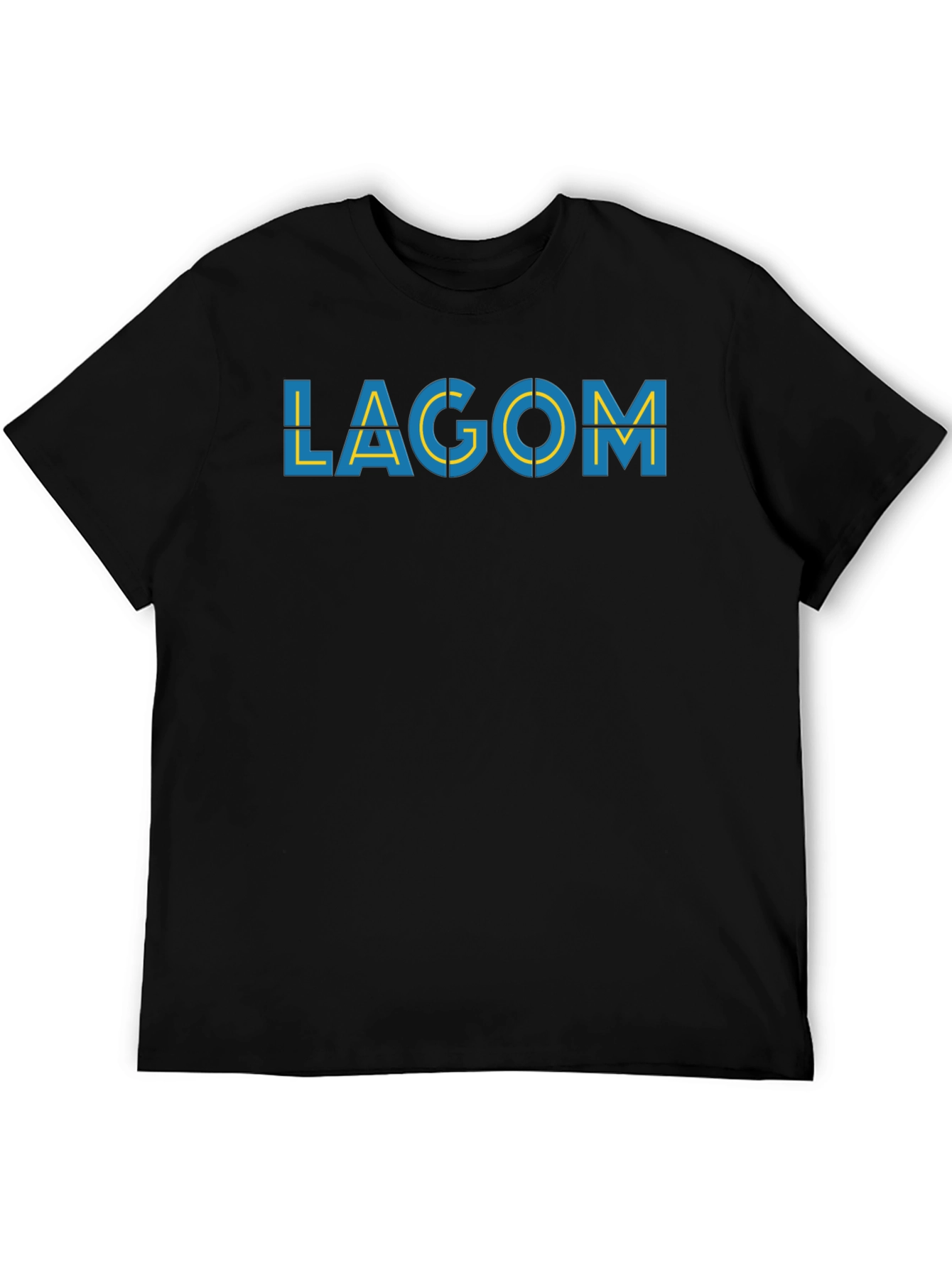 Lagom Graphic Tee - Black