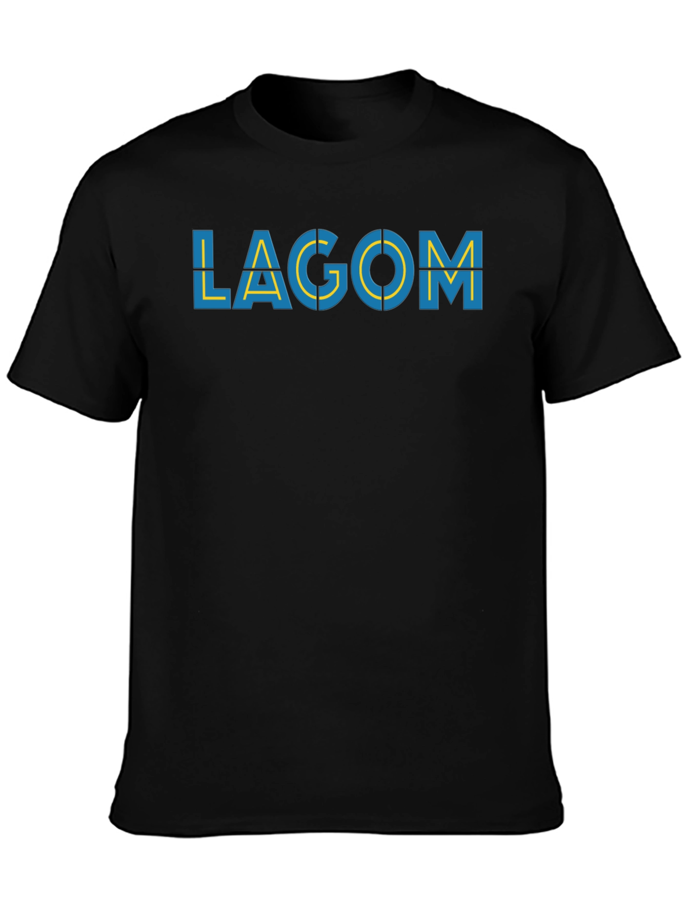 Lagom Graphic Tee - Black