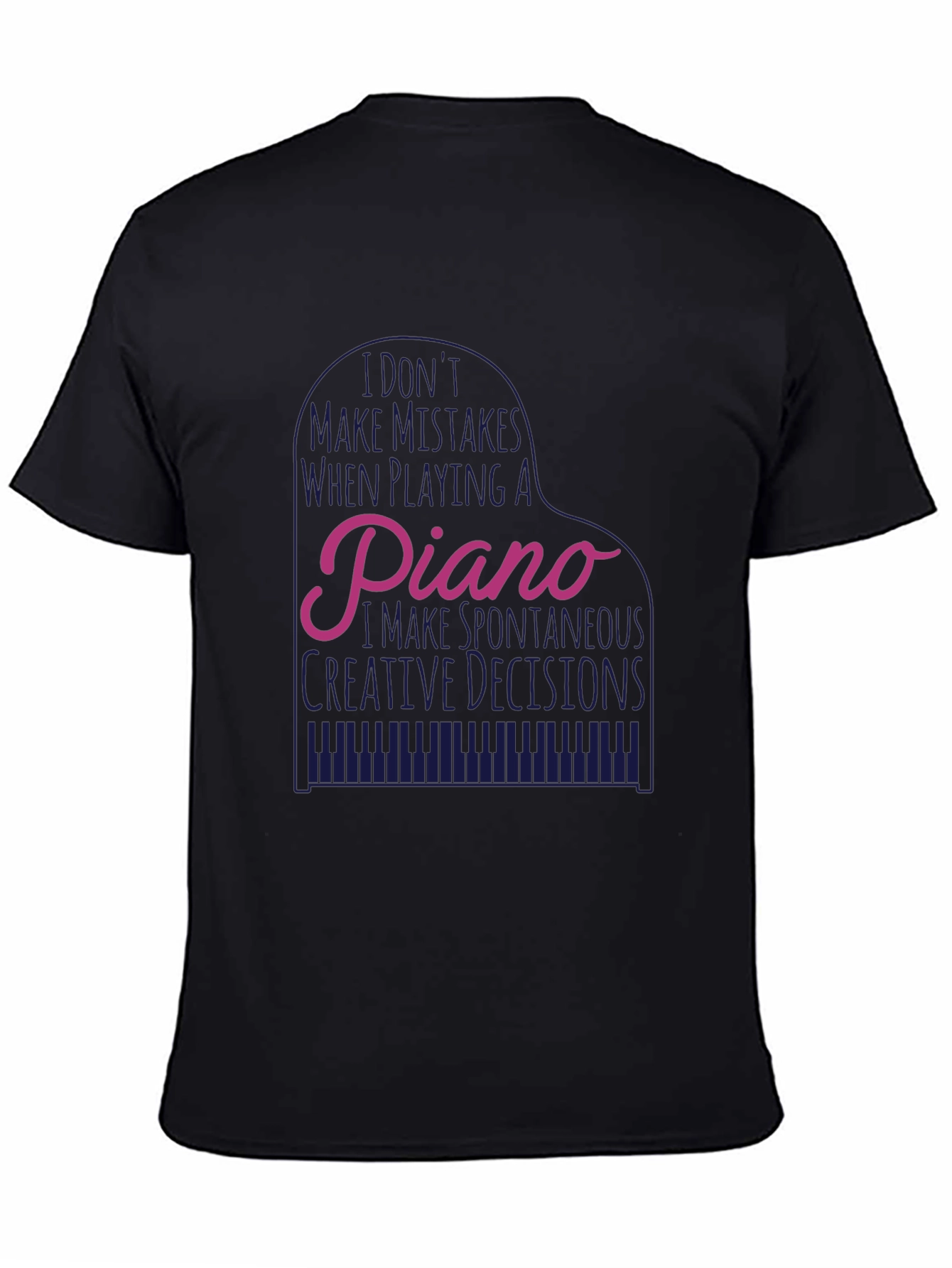 Piano Creative Decisions Graphic Tee
