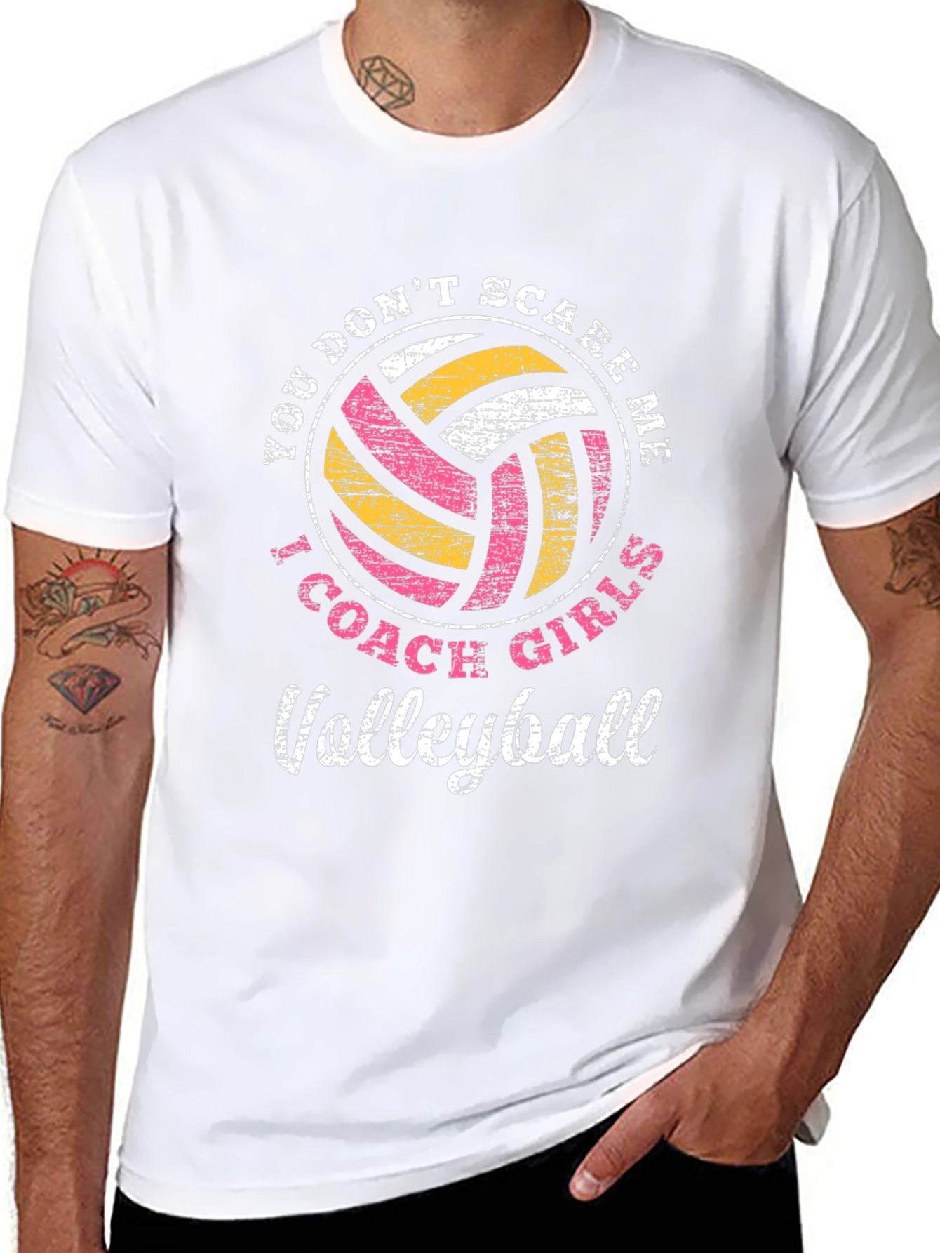 Volleyball Coach Girls T-Shirt