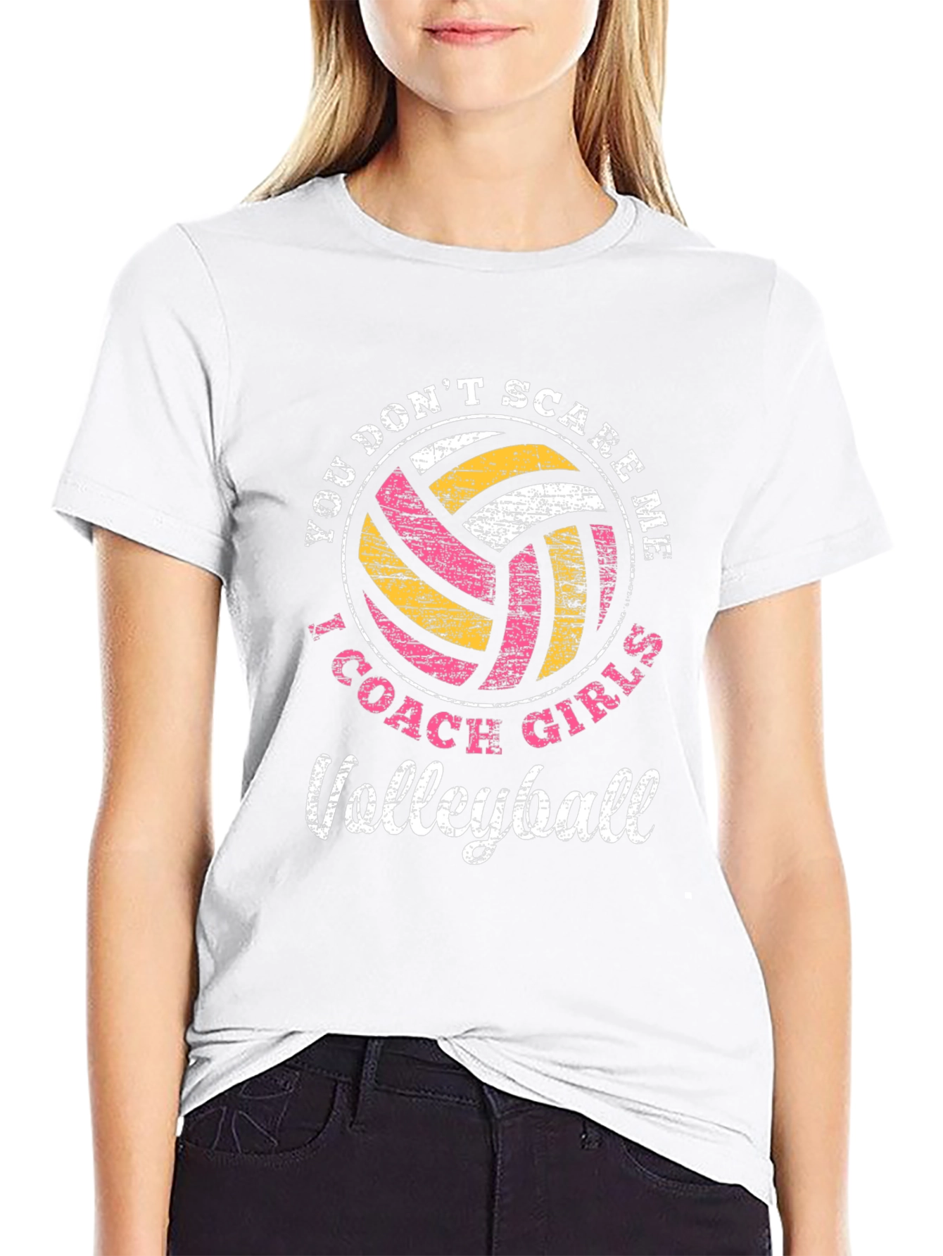 Volleyball Coach Girls T-Shirt